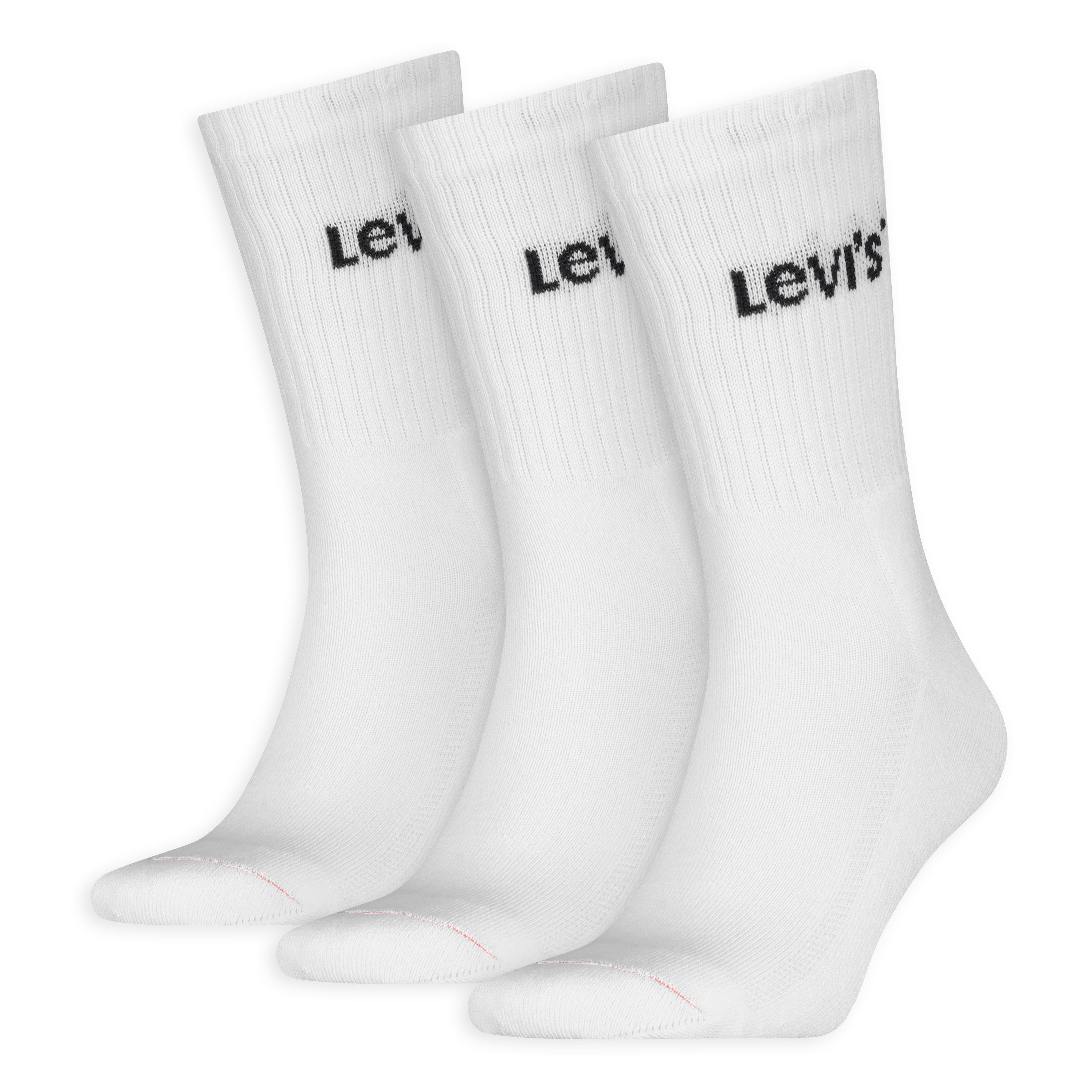 Levi's® Socken LEVIS UNI REGULAR CUT ORANGE TAB 3P (3 Paar)