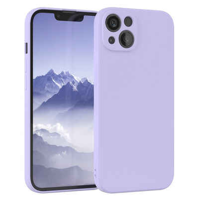 EAZY CASE Handyhülle TPU Hülle für Apple iPhone 13 6,1 Zoll, Silikonhülle stoßfest Smart Slimcover tpu case Violett / Lila Lavendel