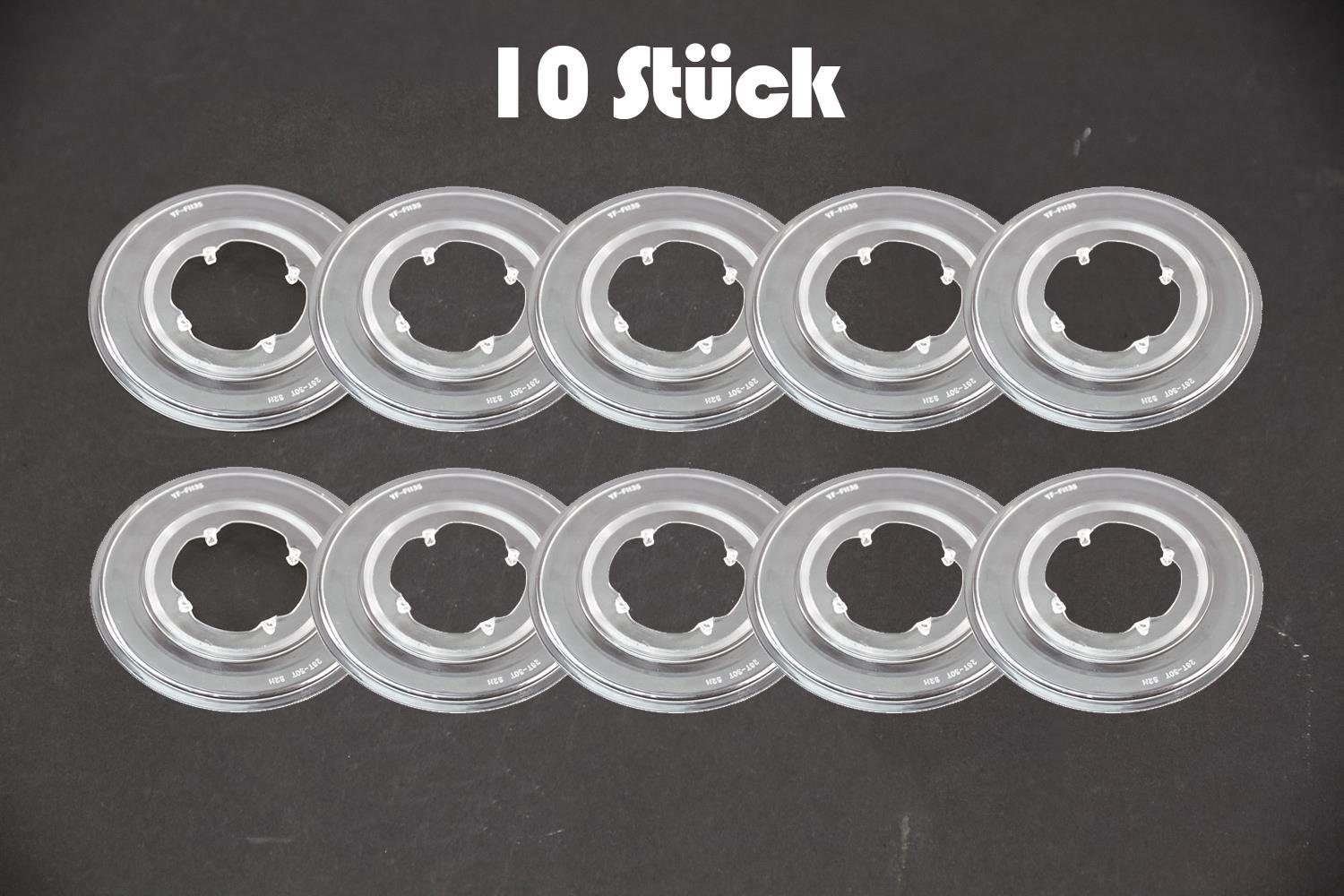 Shimano Schaltung 10 Stück Shimano Speichen Schutzscheibe YF-FH35 Hinterrad 32 Loch