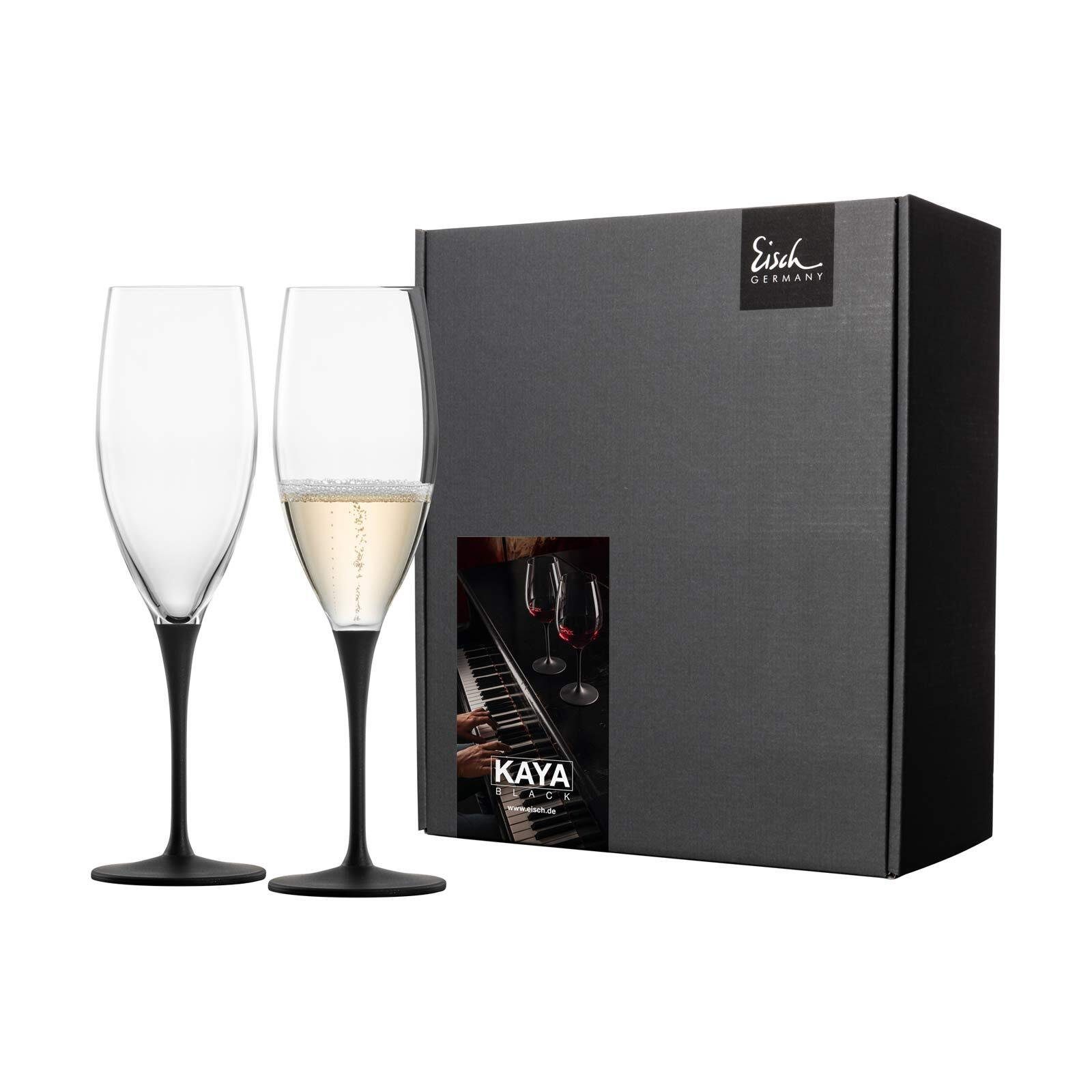 schiefer Kaya Champagnergläser 2er Glas Set, 278 Champagnerglas ml Eisch