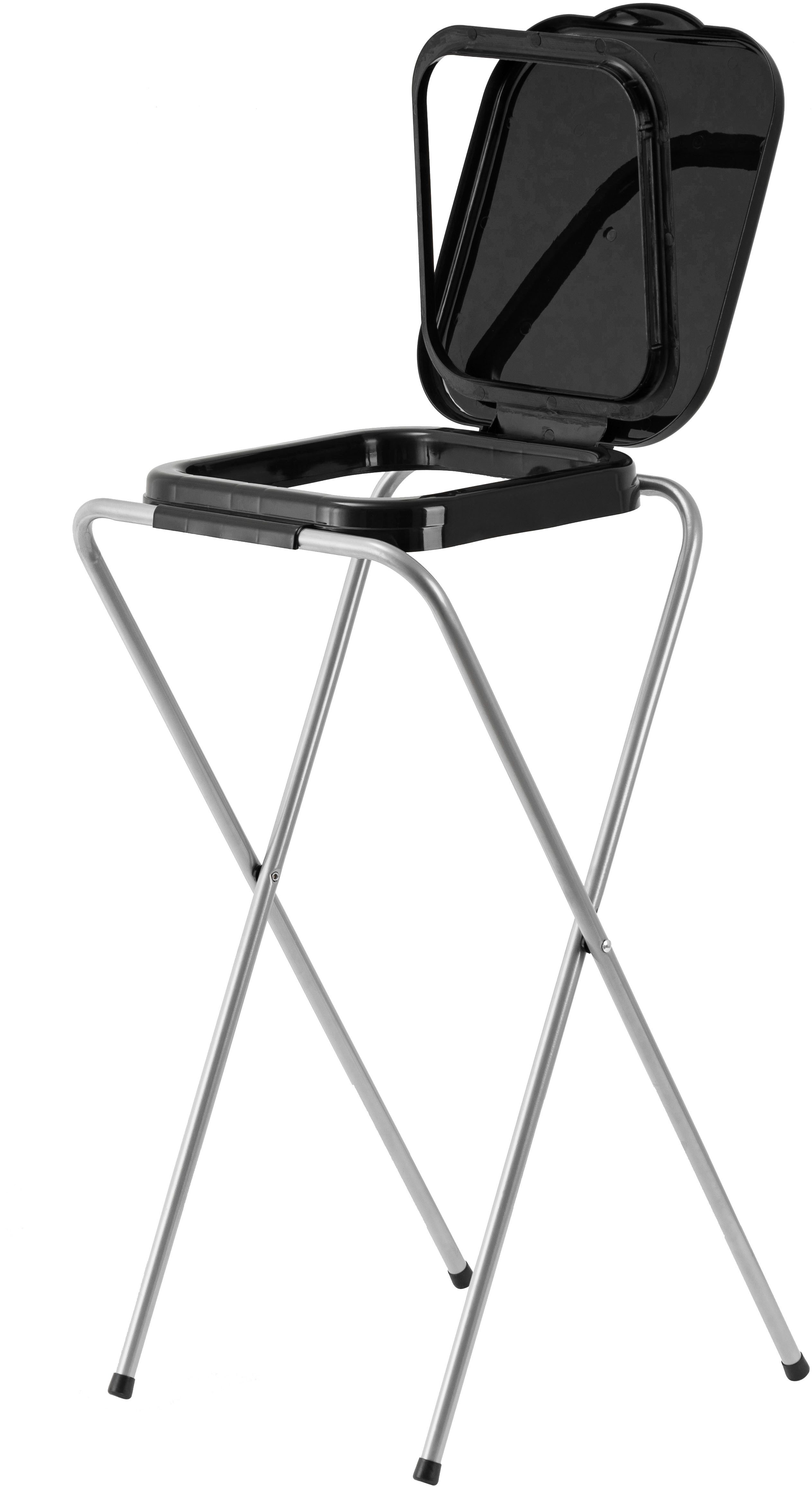 ECHTWERK Мусорные подставки Müllbeutelhalter mit Haltering, Material: Stahlrahmen mit farbigem Kunststoff-Deckel