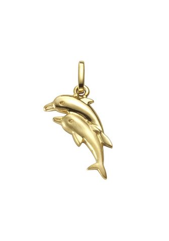 Кулон »333/- Gelbgold Delfine&la...
