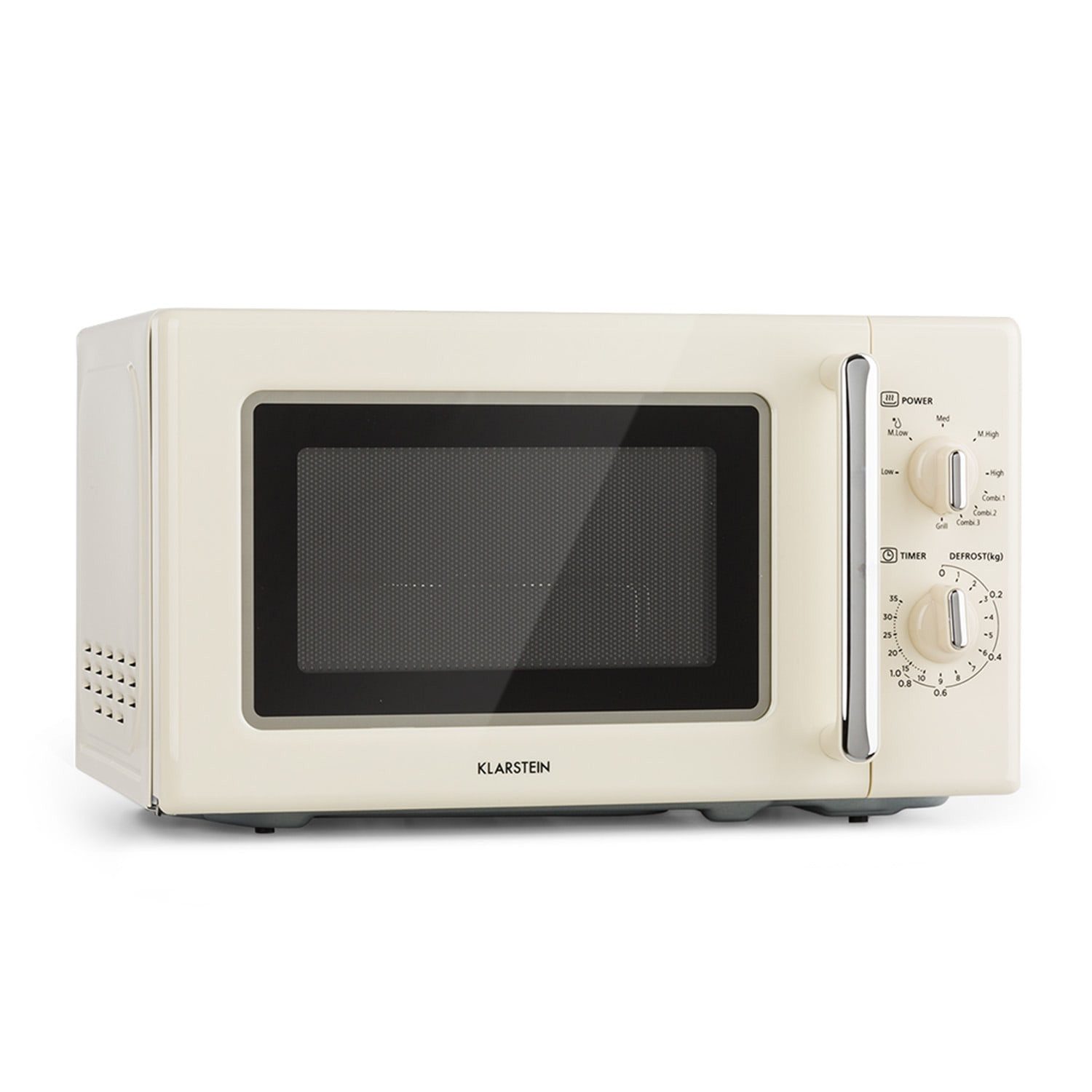 Klarstein Mikrowelle, Erwärmen, Grillen, Kochen, 20 l