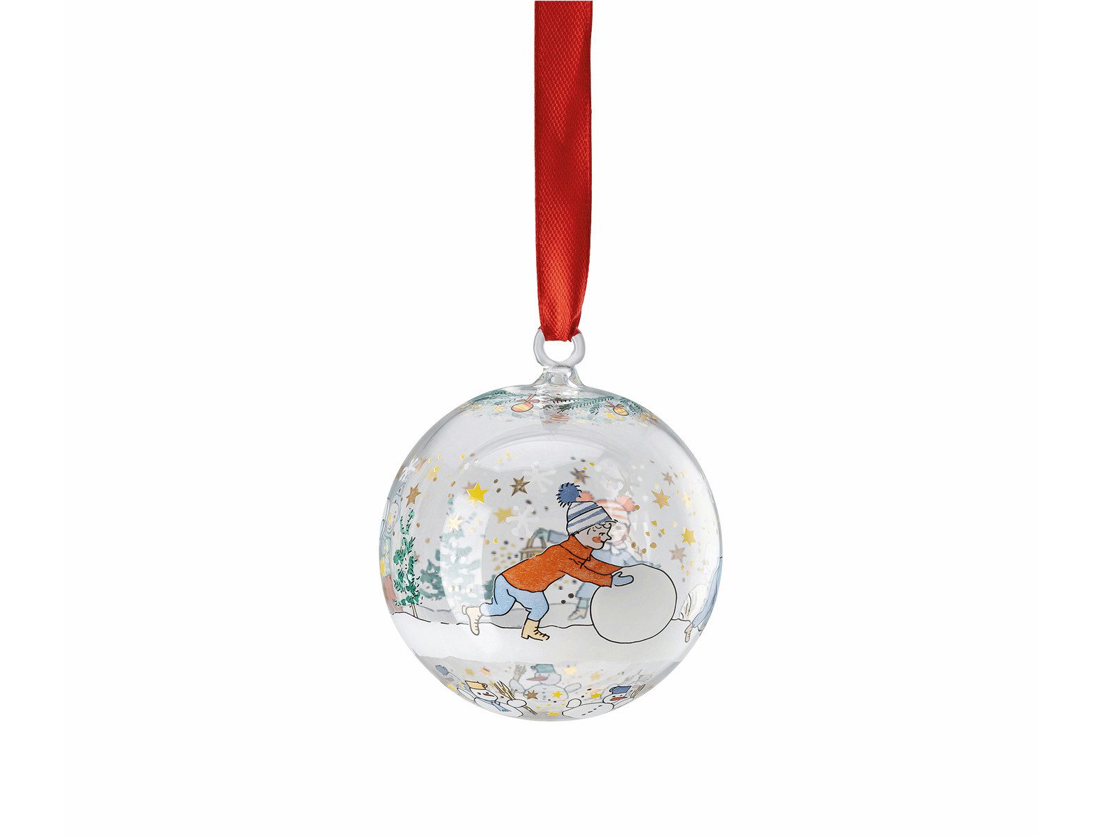 Hutschenreuther Weihnachtsbaumkugel Kristallkugel 2024 Glaskugel