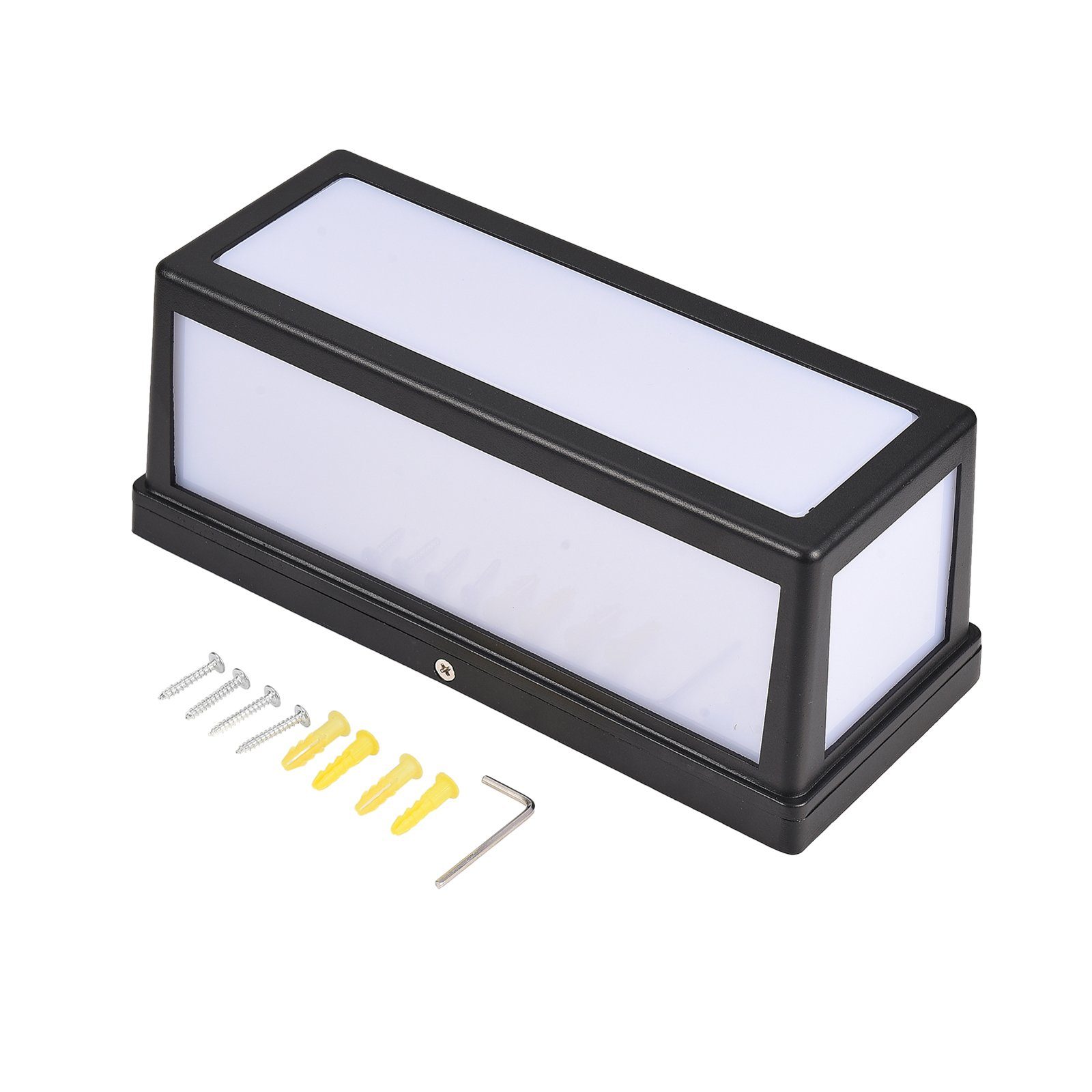 SEEZSSA LED mit LED-Lichtquelle, Sensor-Wandleuchte, Wandleuchte 18w Smart Sensor aus Aluminiumdruckguss, (8W+Sensor) wasserdichte Außen-Wandleuchte Wandleuchte