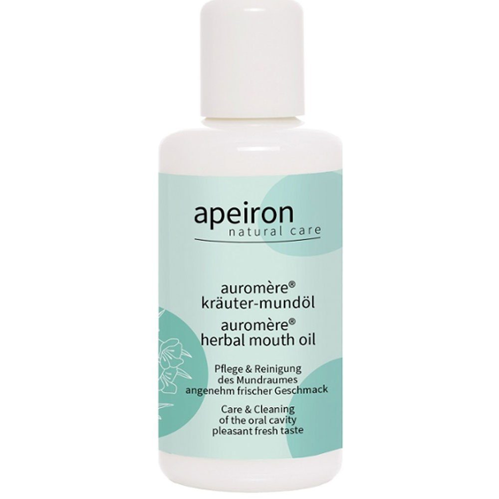 Apeiron Mundwasser, Auromere Kräuter Mundöl, 100 ml