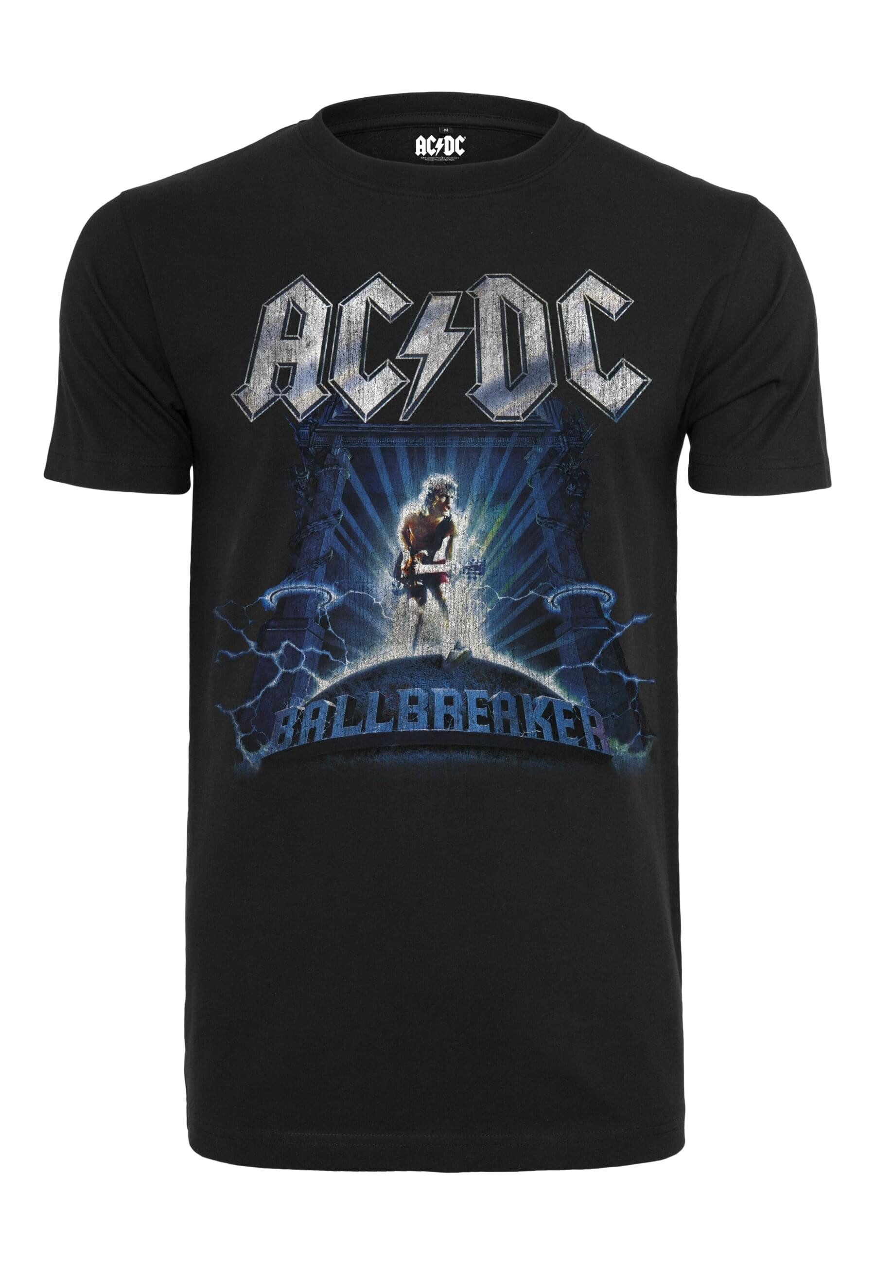 Merchcode T-Shirt Merchcode Herren ACDC Ballbreaker Tee (1-tlg) günstig online kaufen