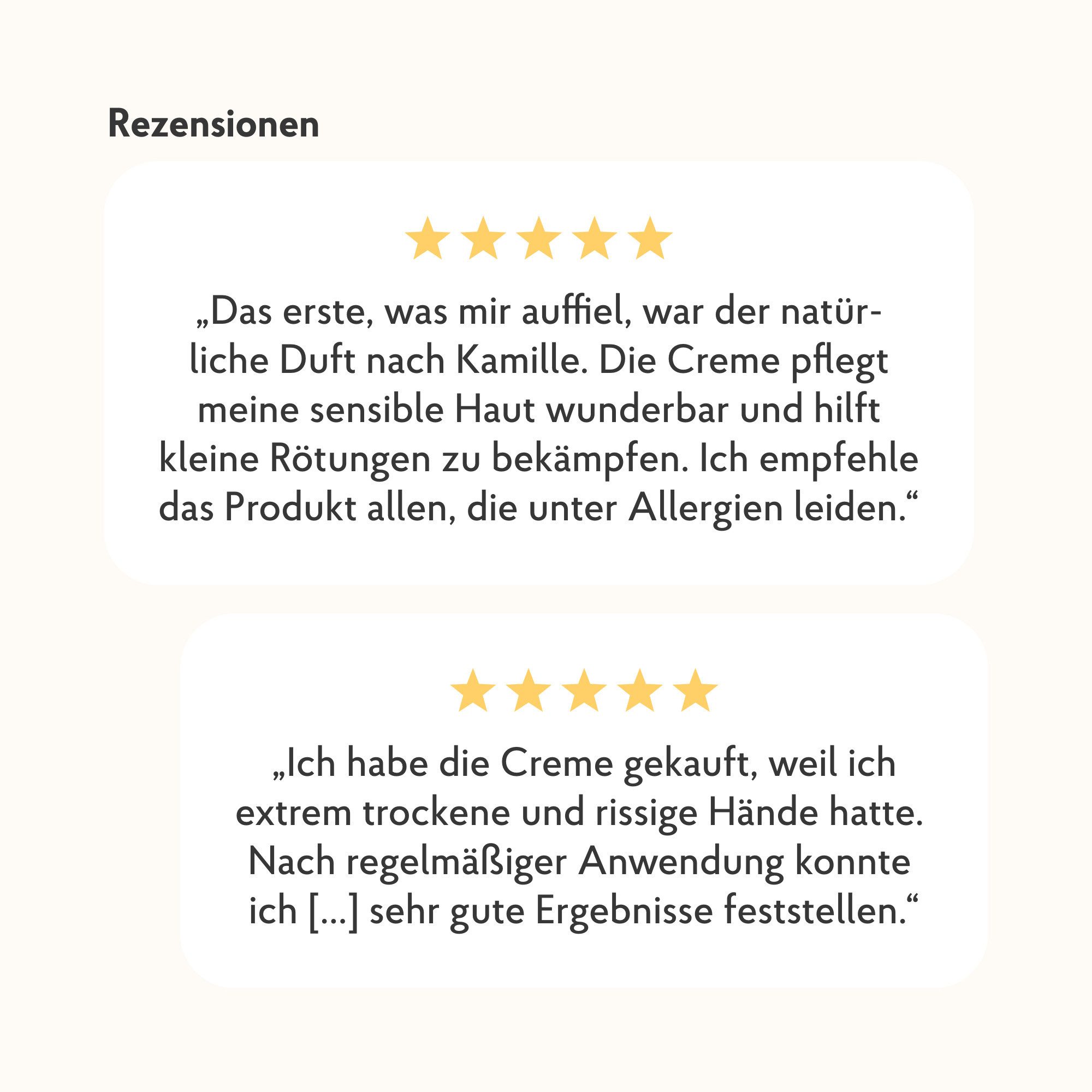 HAUTALLERLIEBST Handcreme Handcreme Kamille 200 ml