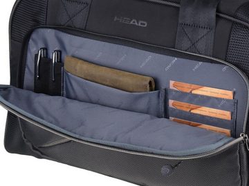 Head Reisetasche Lead, kleine Sporttasche 48cm, Laptopfach, Reißverschlussfach RFID Schutz