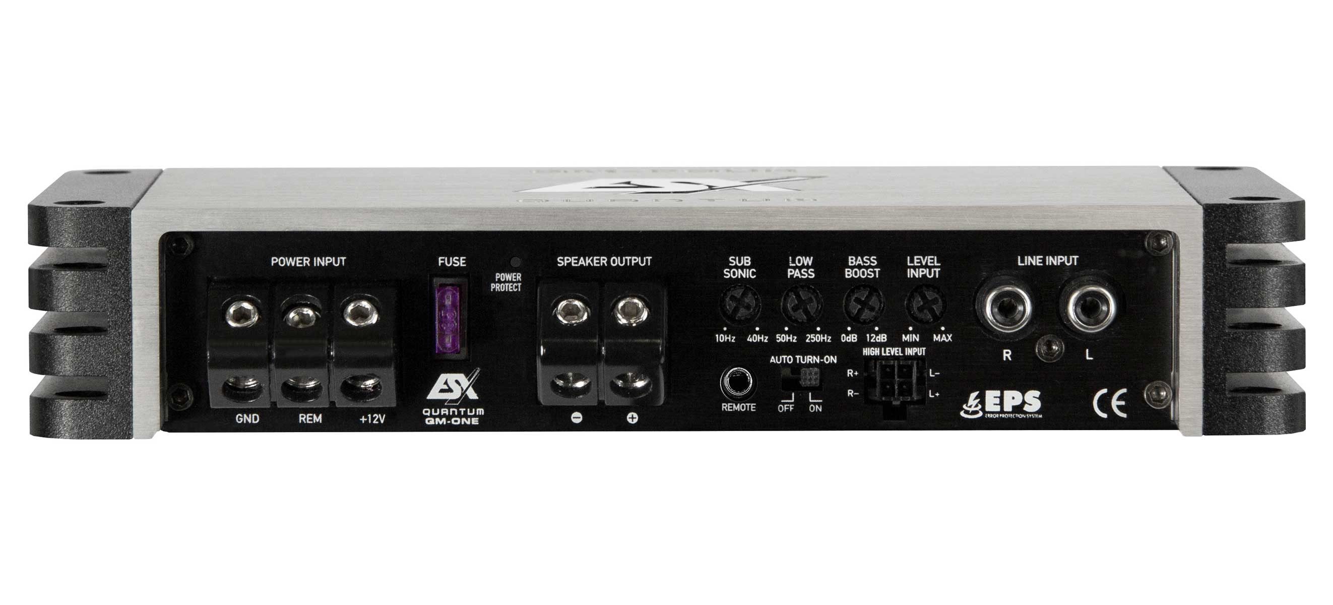 ESX QM-ONE Mini MONO CLASS D Verstärker Endstufe Monoblock Endverstärker (Anzahl Kanäle: 1)