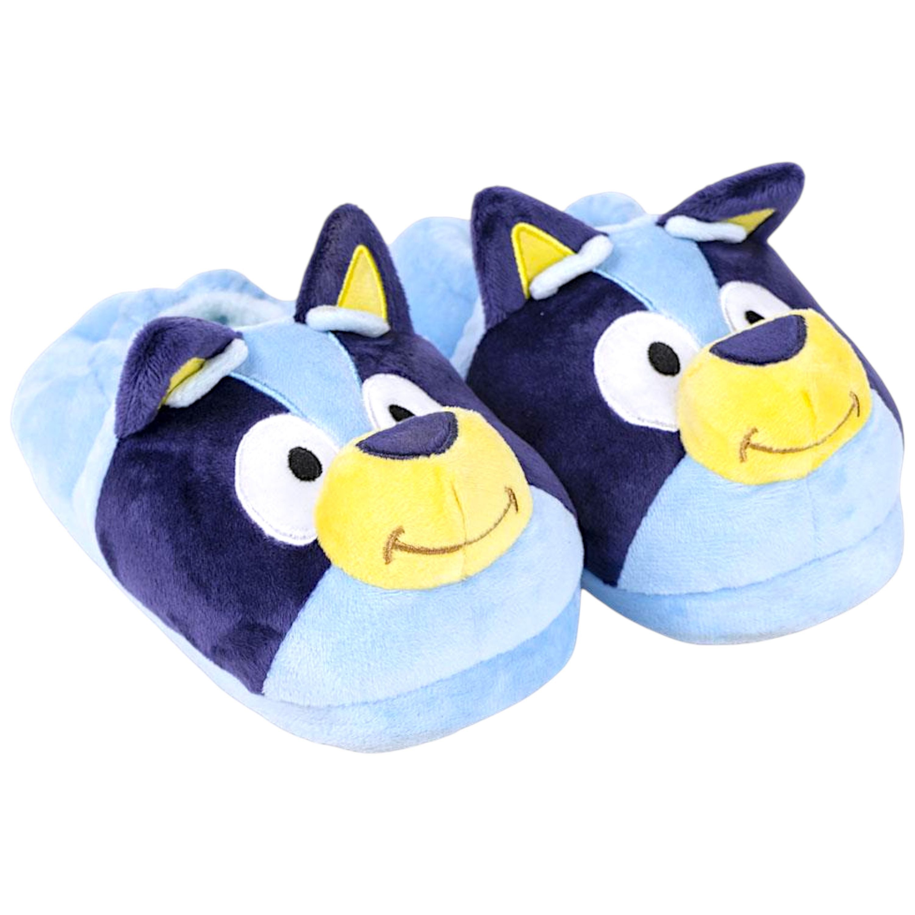 Bluey mit 3D Ohren Hausschuh Kinder Slipper Plüsch Pantoffeln Gr. 24-31