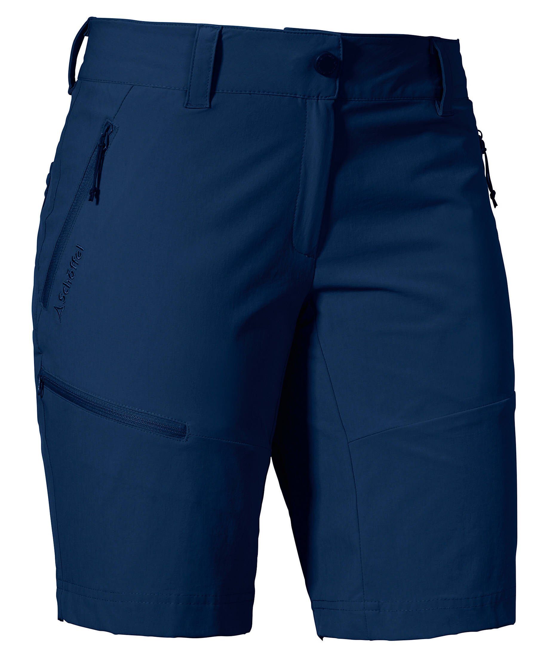 Schoeffel Schöffel Outdoorhose Damen Shorts "Shorts Toblach2" (1-tlg) nachtblau (301)