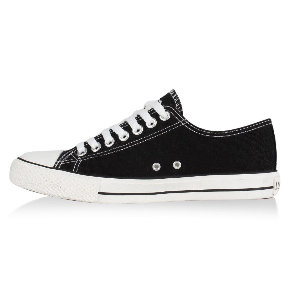 VAN HILL 1611837 HO CB09 Herren Sneaker Black 37 Sneaker Herren Sneakers Sportschuhe Stoffschuhe Schnürer – Bild 2 von 3