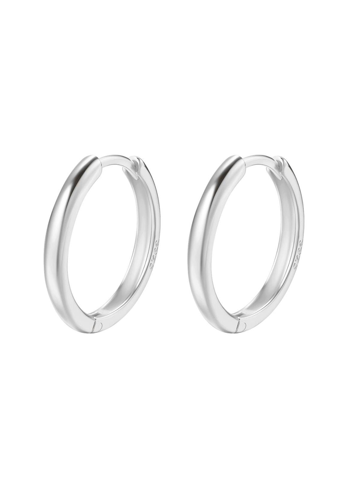 Hey Happiness Paar Creolen Basic Silber günstig online kaufen