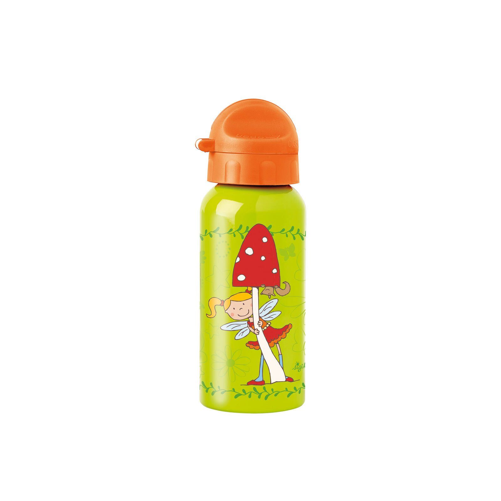Sigikid Trinkflasche Edelstahl-Trinkflasche 400 ml Florentine | Kinder-Trinkflaschen