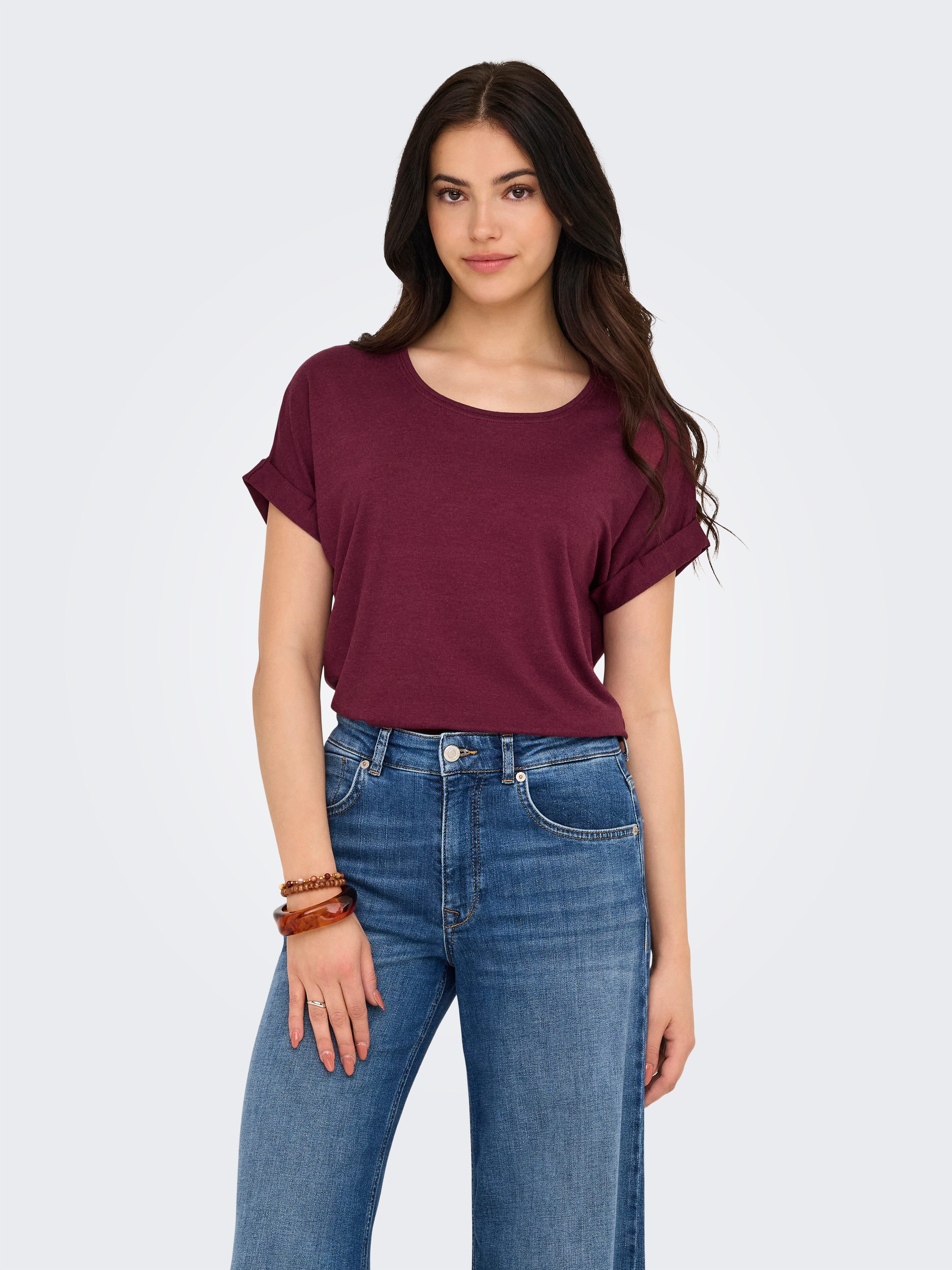 ONLY T-Shirt ONLMOSTER S/S O-NECK TOP günstig online kaufen
