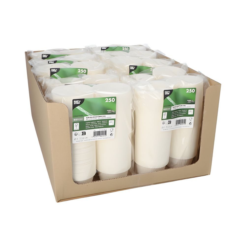 PAPSTAR Muffinform Muffins-Backförmchen Ø 5 cm, 3,2 cm weiss 2500 Stk