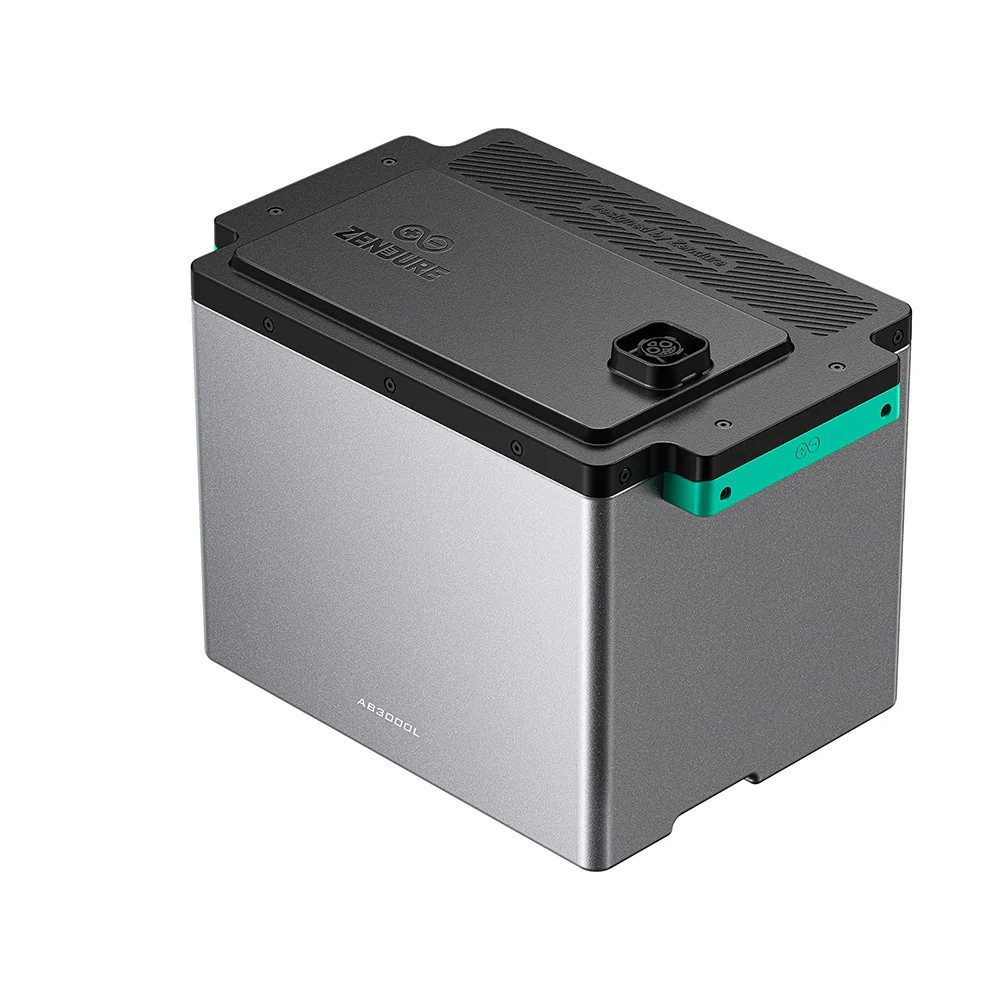 Zendure Zendure SolarFlow AB3000L Speicher für SolarFlow 2400 Pro/AC+ 0% MwSt. Stromspeicher SolarFlow AB3000X 60000 mAh (48 V), Aerosol-Feuerunterdrückungssystem