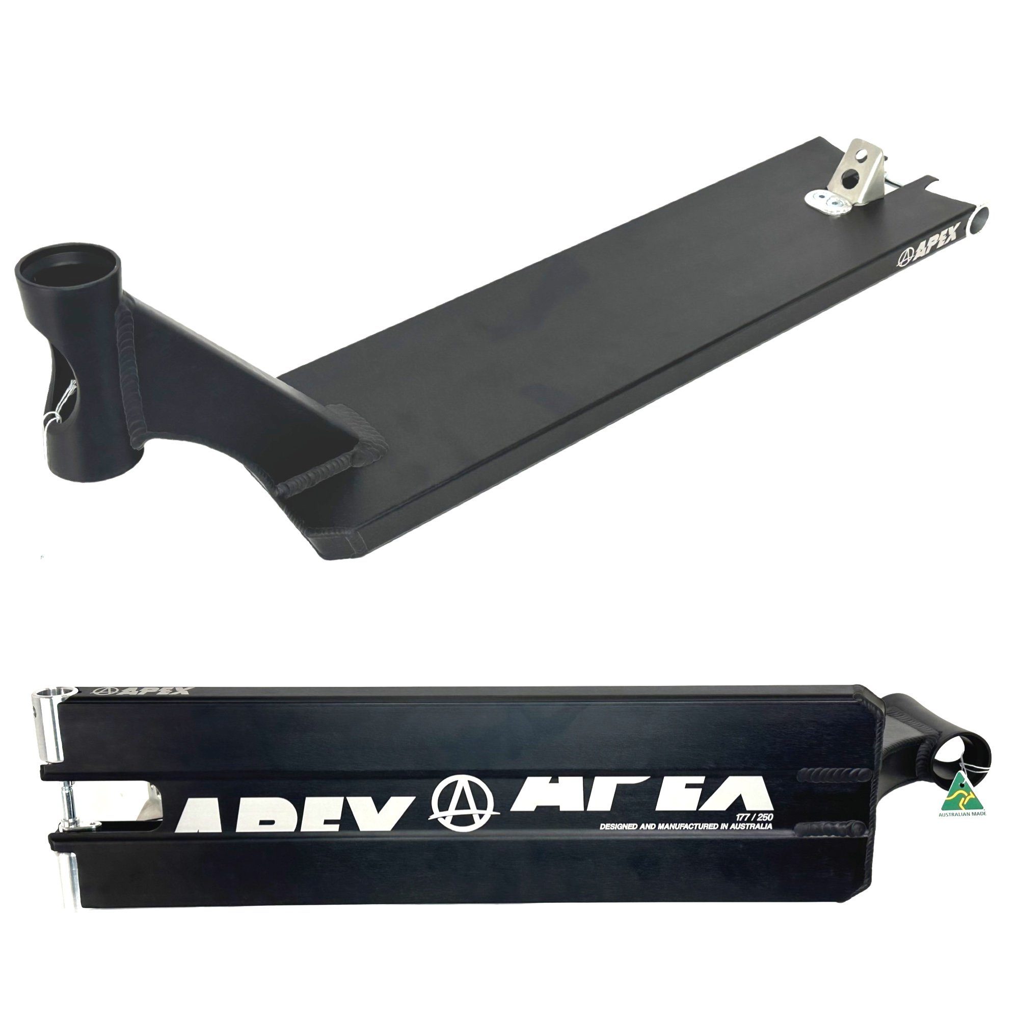 Apex Stuntscooter »Apex Pro Stunt Scooter Street Deck 55,9cm 6" Schwarz«