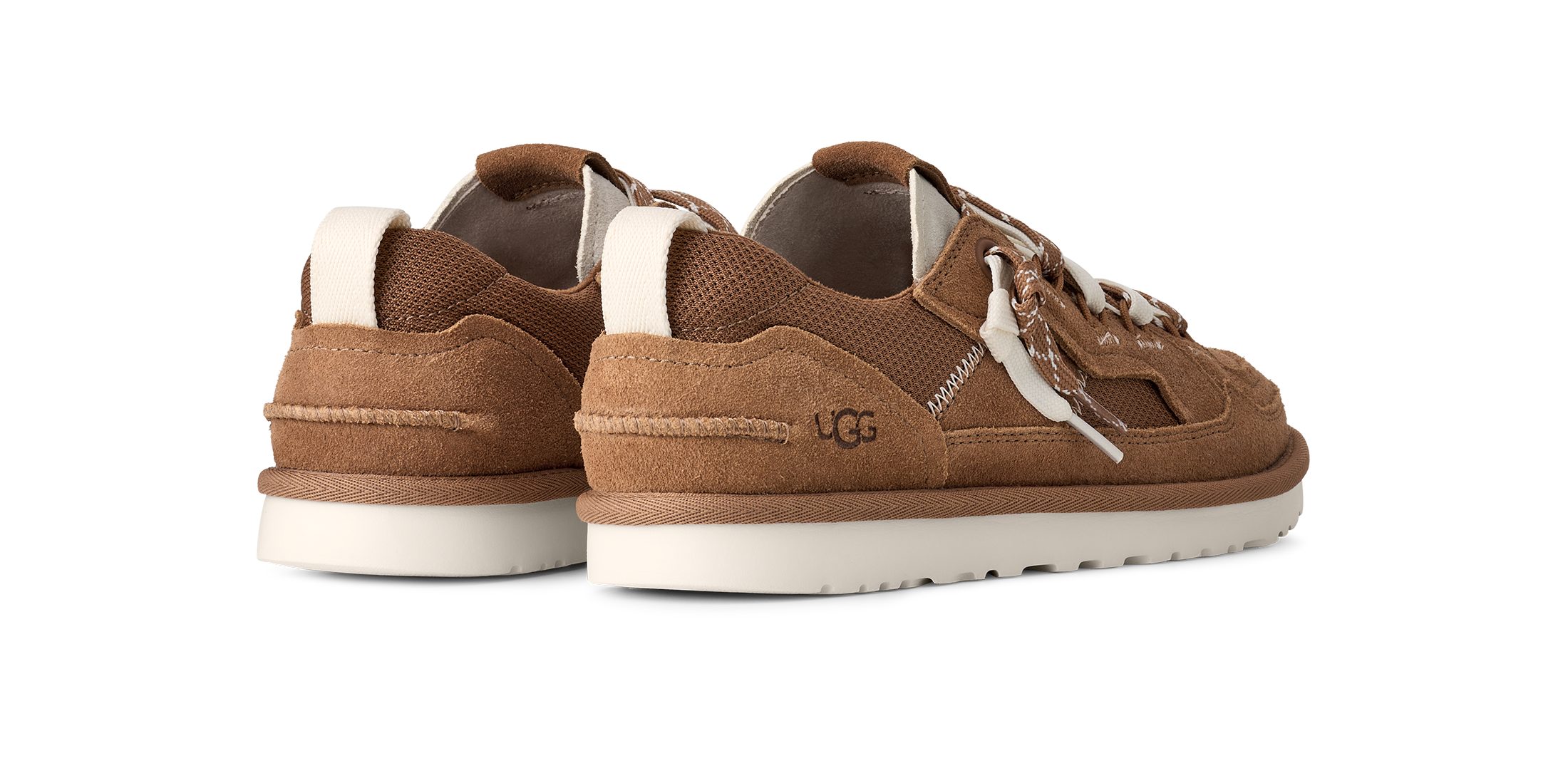 UGG M MINIMEL Sneaker Low Profile Schnürschuh, Halbschuh mit modischen Kontrastnähten
