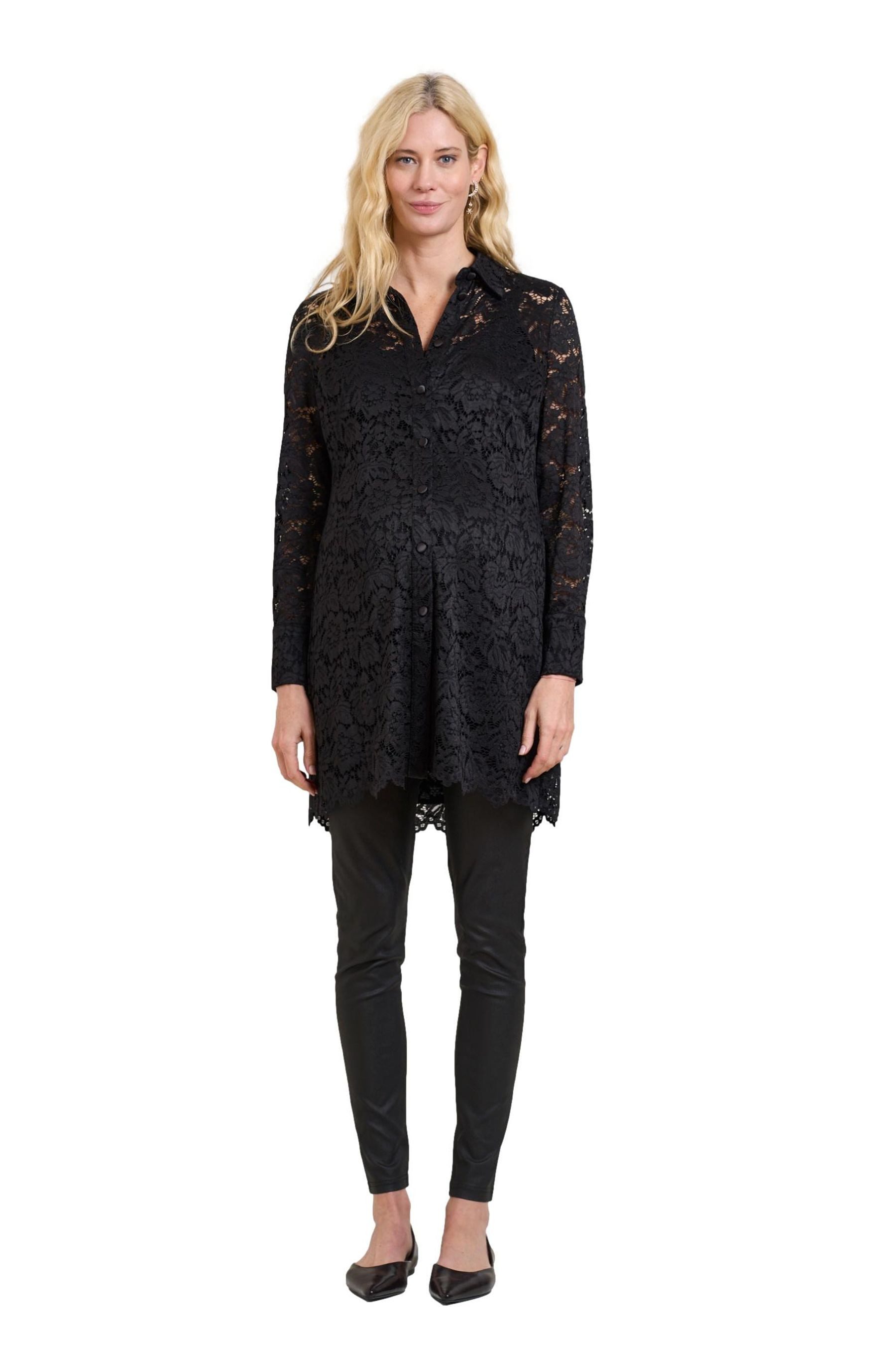 Seraphine Tunikakleid Seraphine Spitzen-Tunikakleid Umstands-/Stillmode (1-tlg)