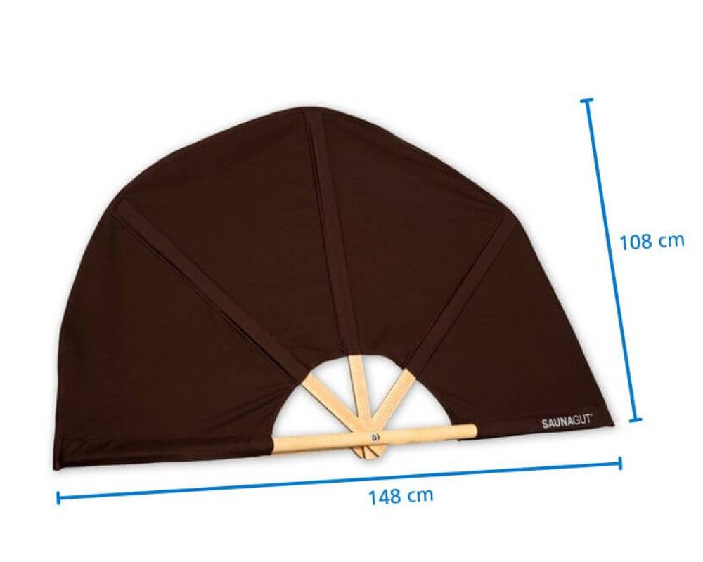 Saunagut Sauna-Aufgussset SAUNAGUT® Aufgussfächer Esche PLUS