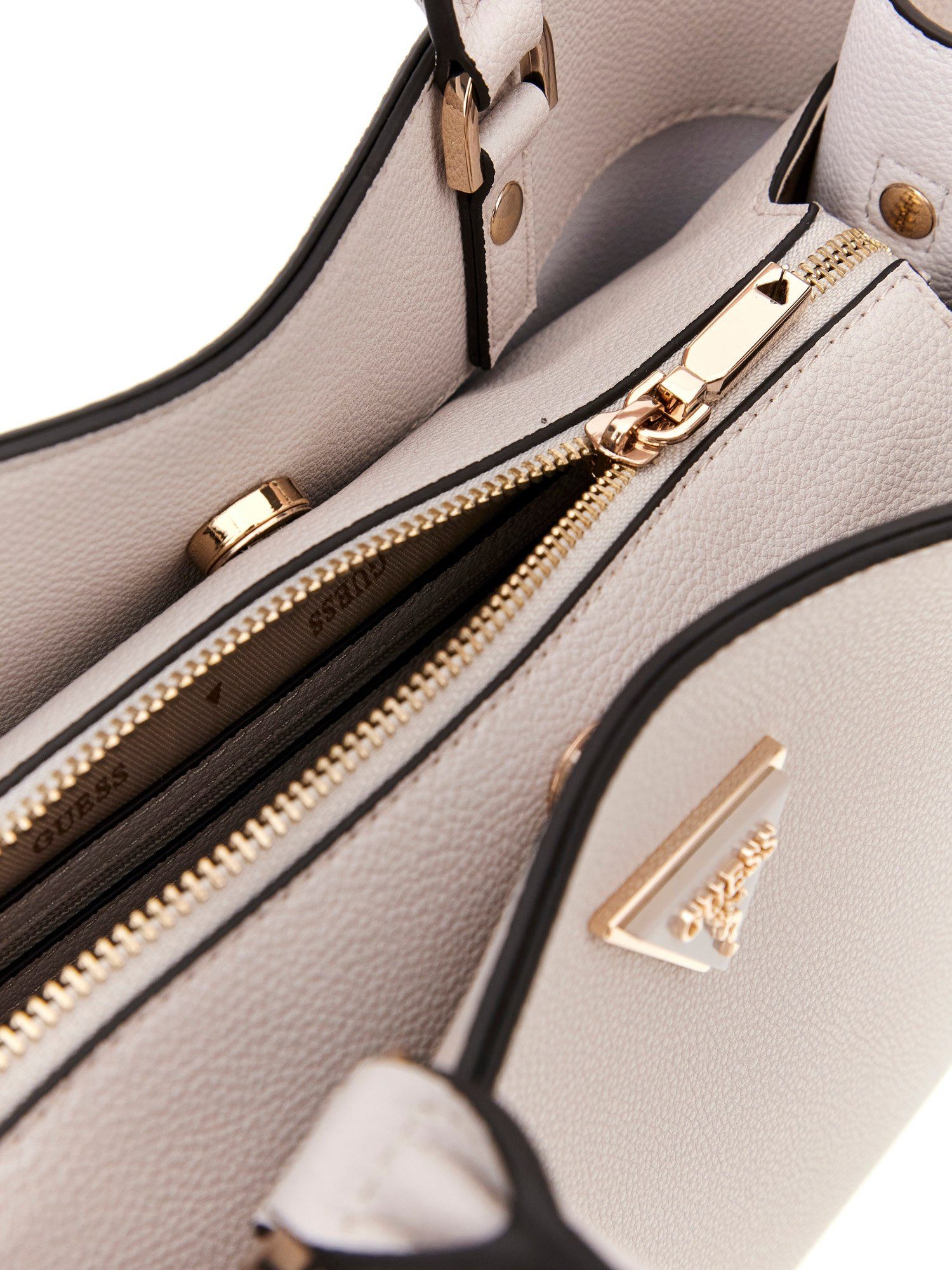 Guess Umhängetasche HWBG6974060 MERIDIAN II GIRLFRIEND SATCHEL Woman Schultertasche (Stück, 1-tlg., 1), Logoschriftzug