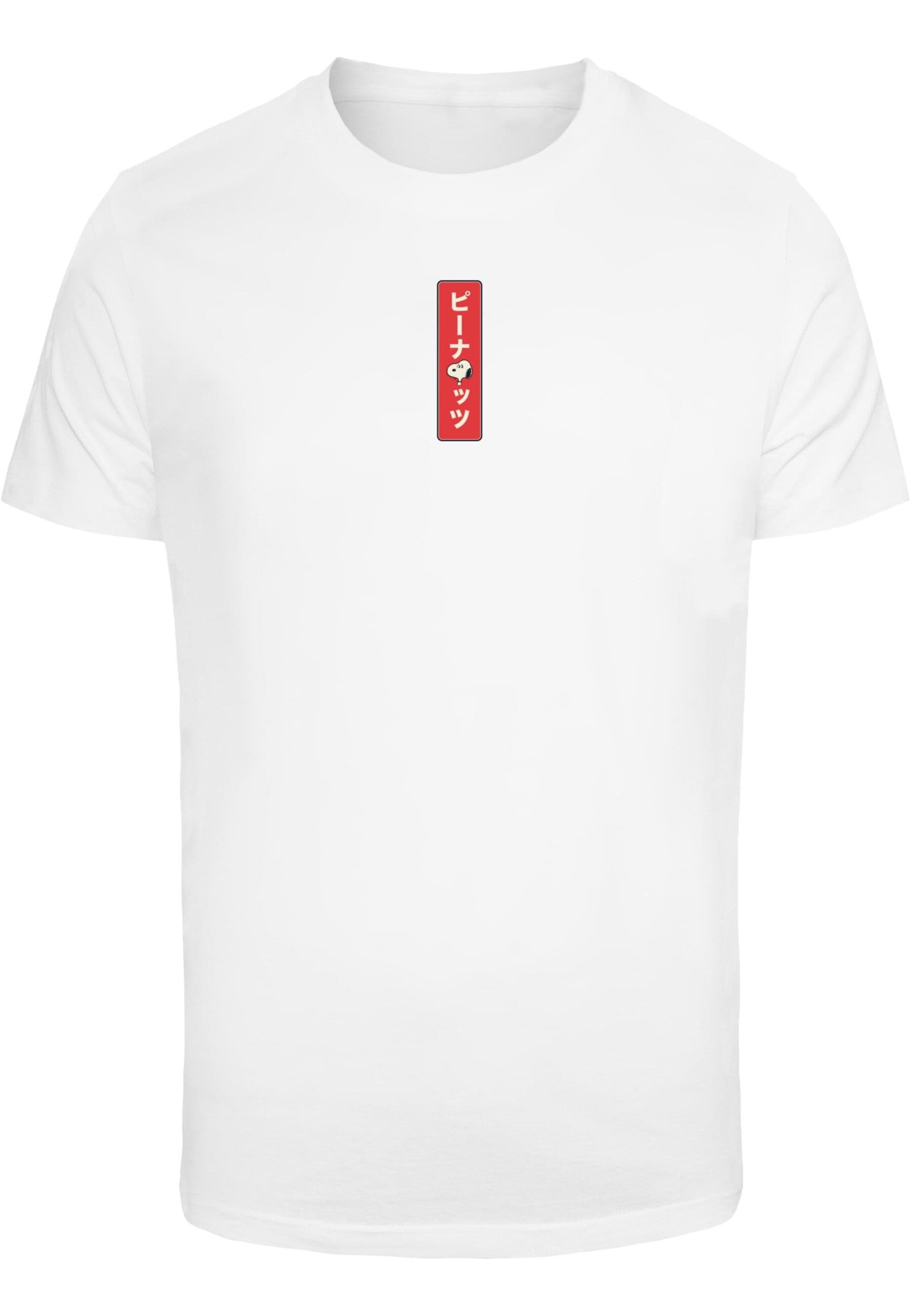 Merchcode T-Shirt Merchcode Herren Peanuts - House of Snoopy T-Shirt Round Neck (1-tlg)