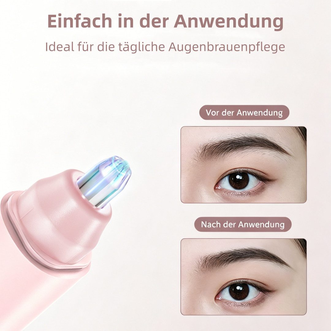 inschimmer Gesichtsepilierer 2-in-1 USB Augenbrauenrasierer Gesichtshaarentferner Epilierer Damen – Bild 4 von 5