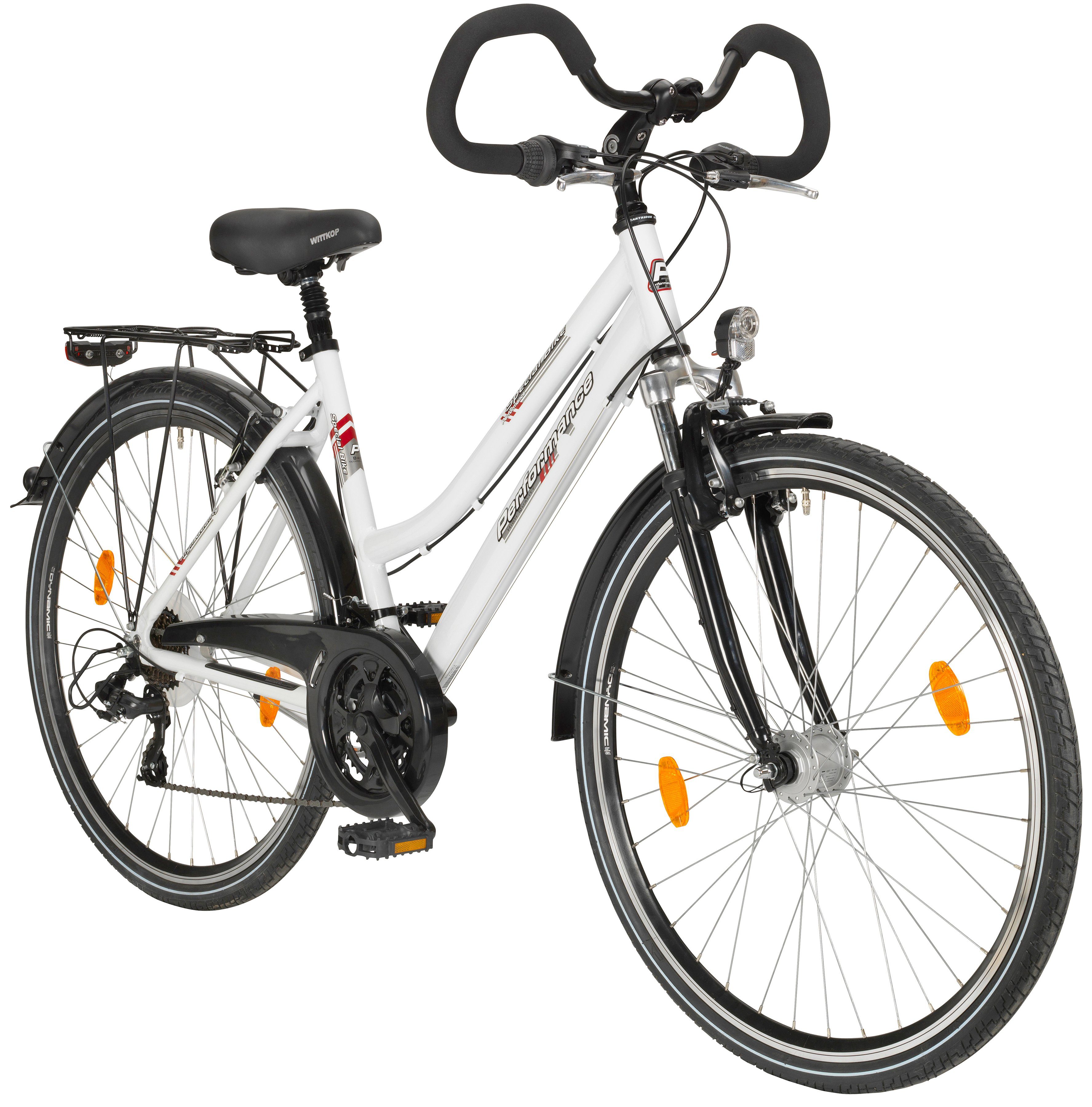 PERFORMANCE Trekkingrad Damen »Lima«, 28 Zoll, 21 Gang, V