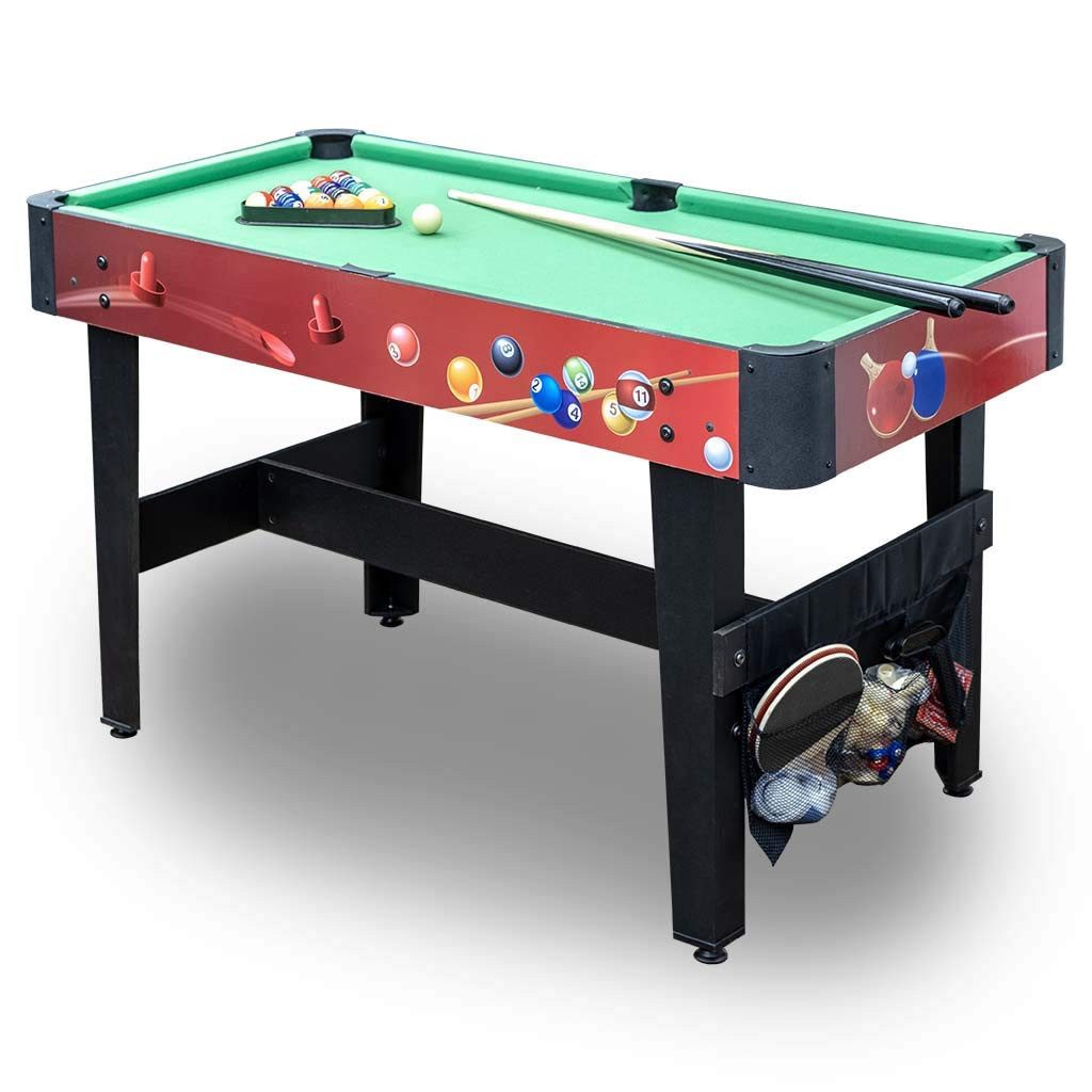 Carromco Multifunktionstisch Multigame Multifun-XT 14 in 1 Spieletisch, mit Spielen wie Kicker, Billard, Tischtennis und mehr