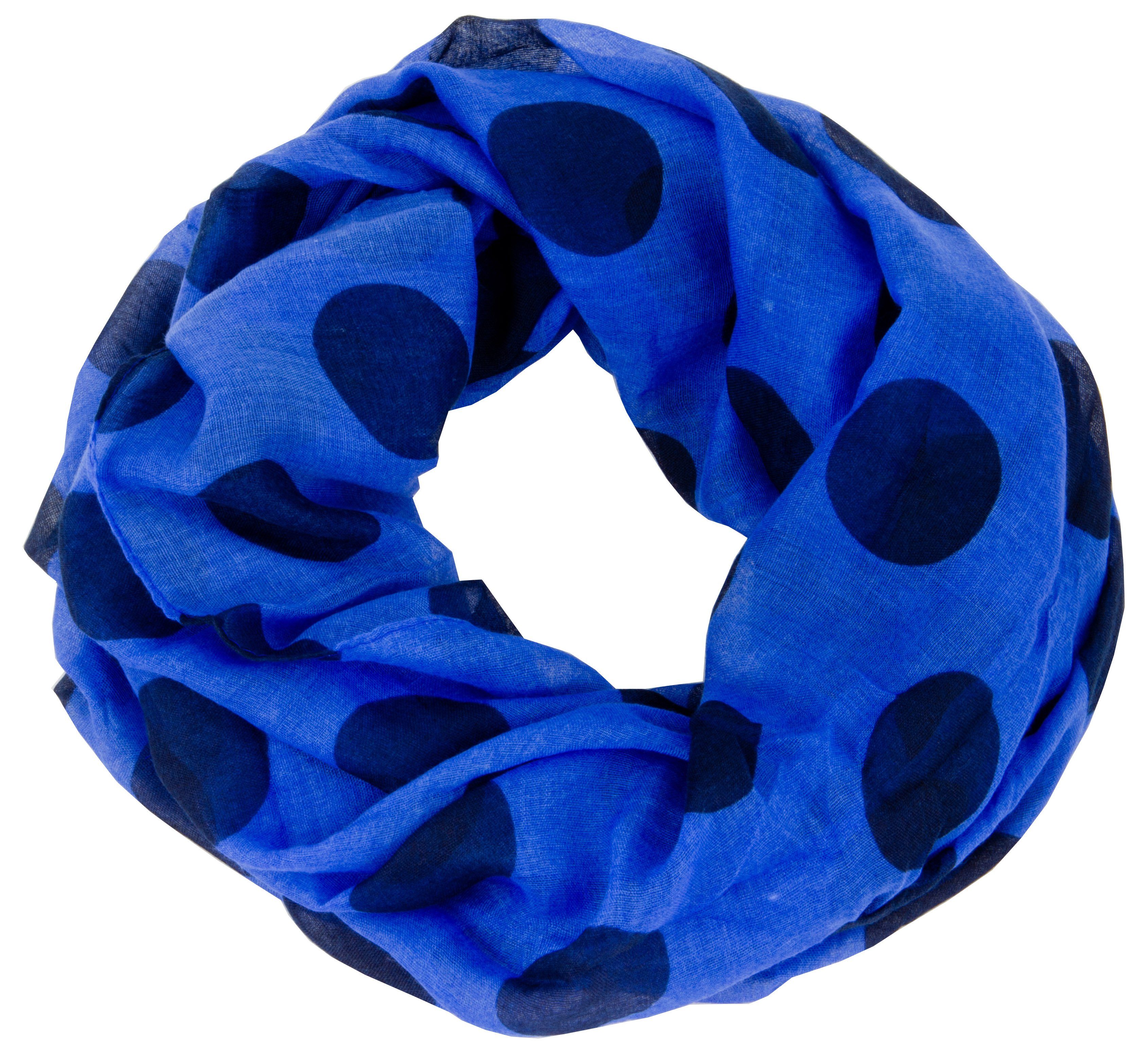 AvaMia Modeschal 4582-Punkte Loop Schal Schlauchschal günstig online kaufen