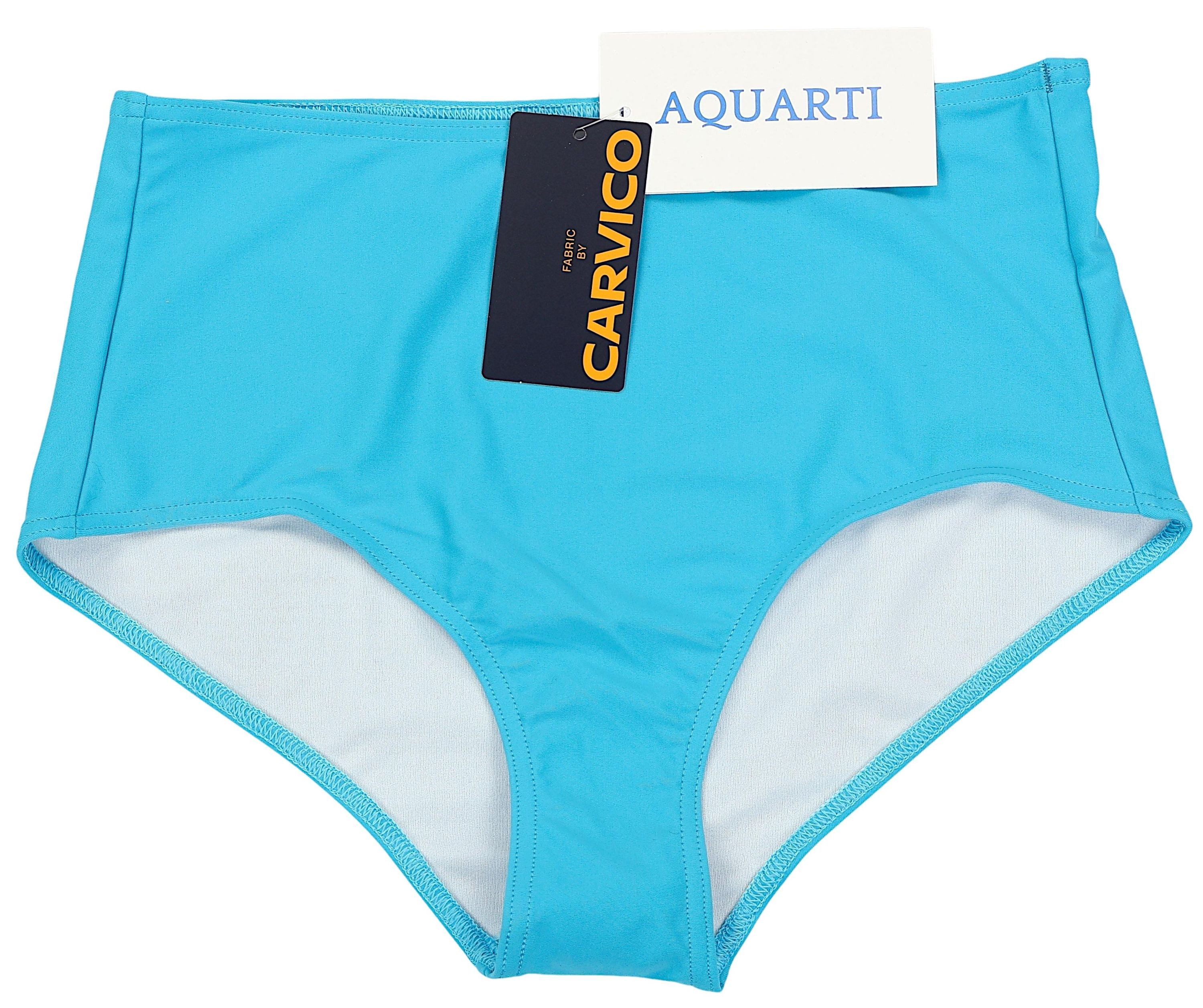 Aquarti Bikini-Hose Aquarti Damen Bikinihose Bikini-Slip mit Hohem Bund – Bild 4 von 5