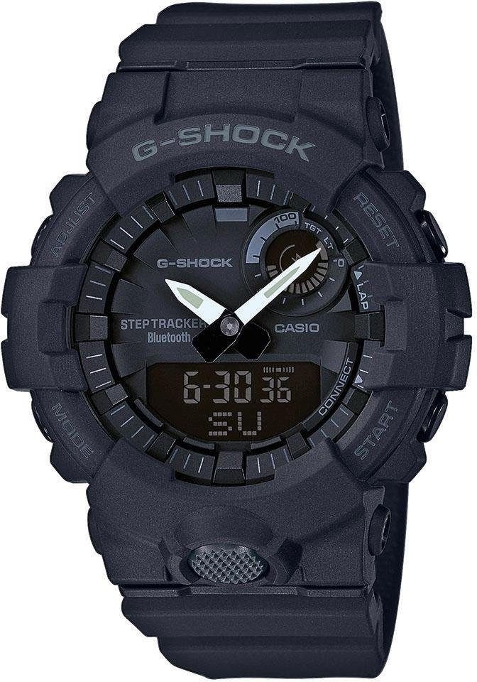 CASIO G-SHOCK GBA-800-1AER Smartwatch, Quarzuhr,Armbanduhr Herrenuhr,Schrittzähler,bis 20 bar wasserdicht