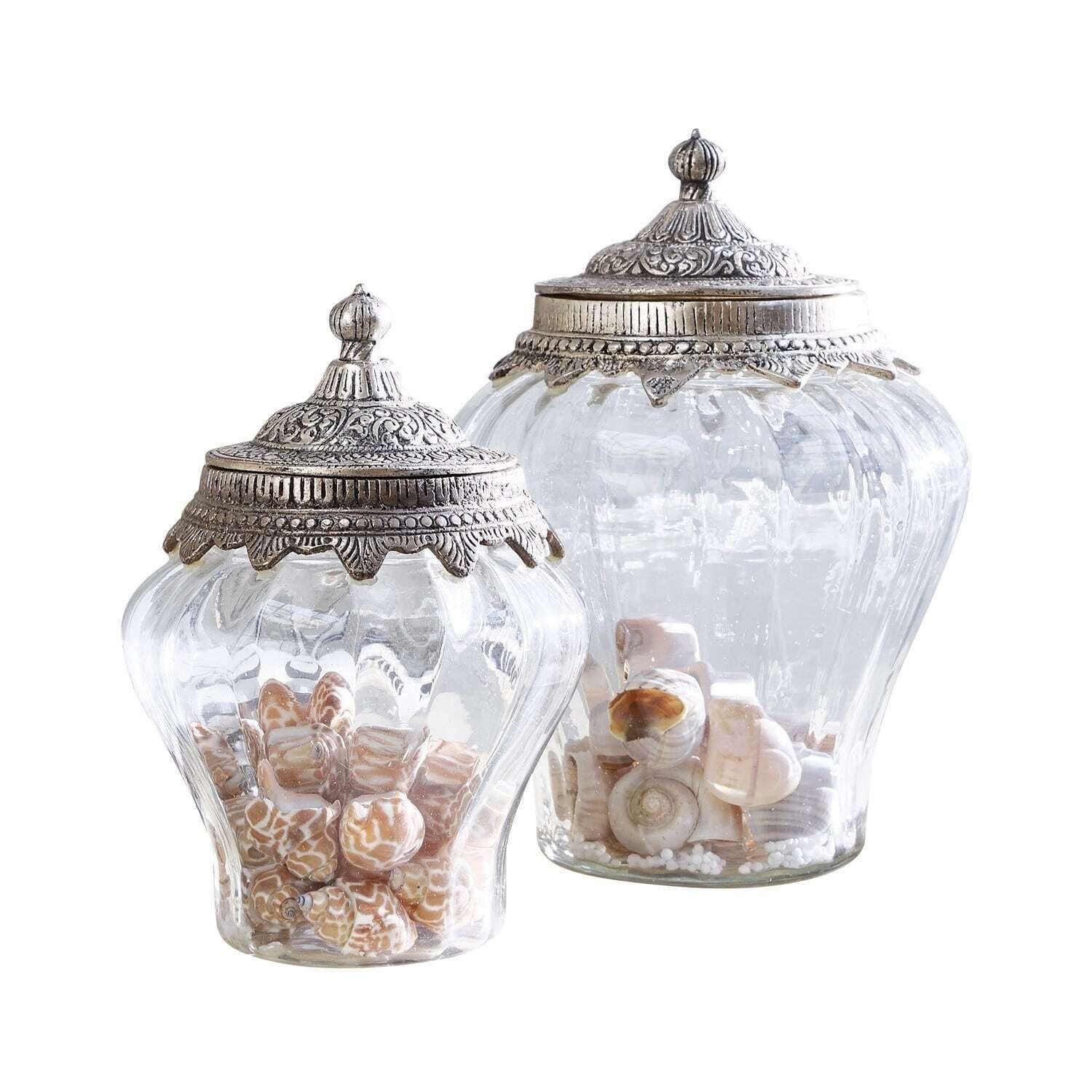 Dose Glasdose 2er Set Isaline klar