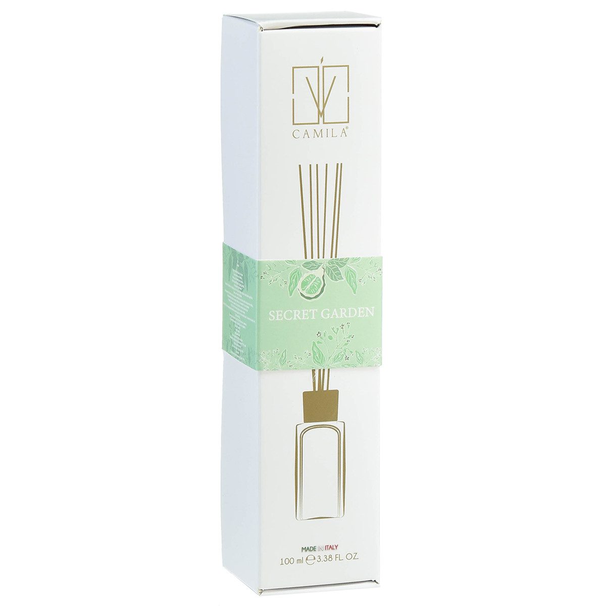 Florists Products Duftkerze Raumduft Diffuser Glas Camila Secret Garden Sommer 100ml