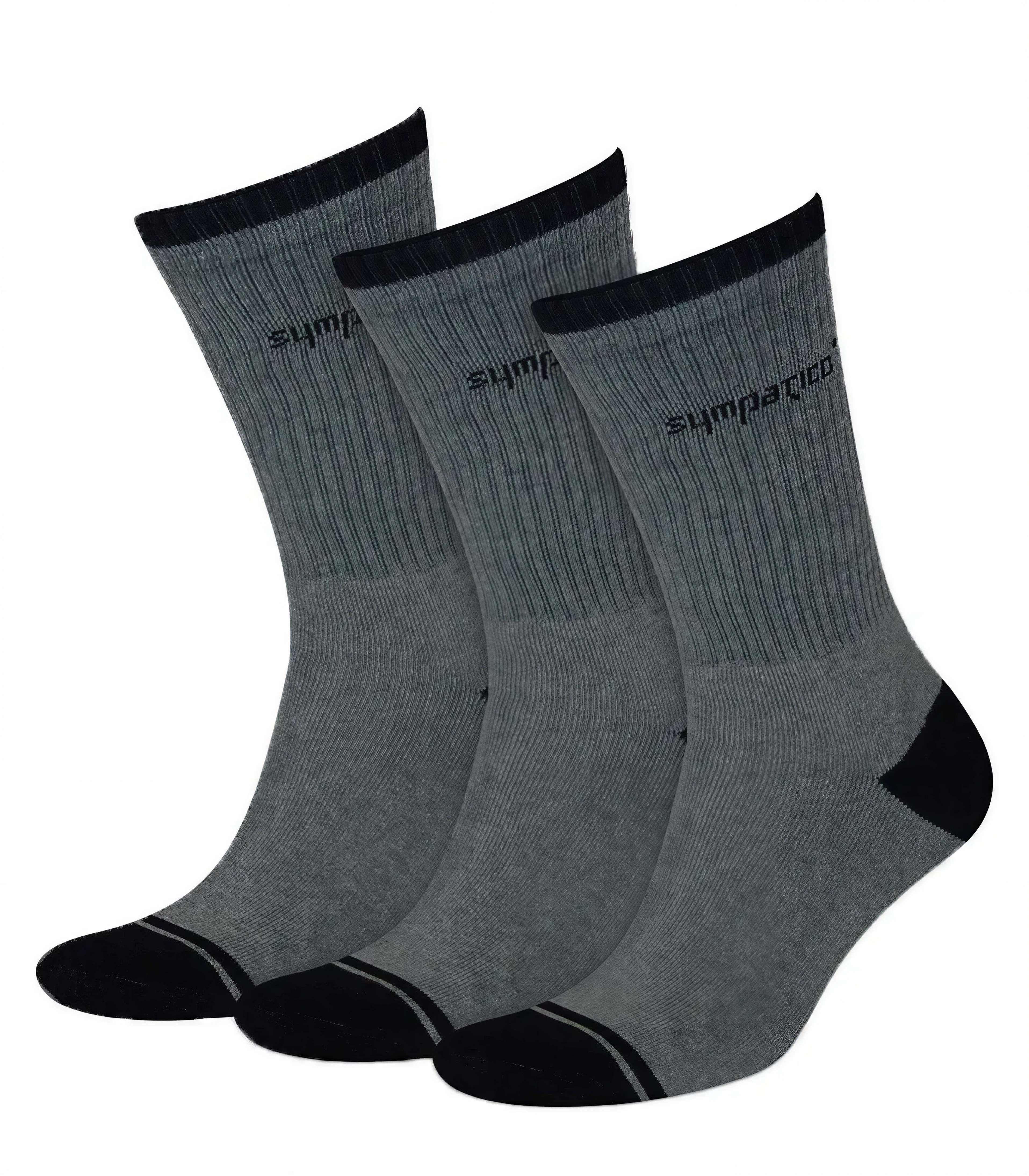 Sympatico Basicsocken Sport Socken (3-Paar, 3 Paare) aus hautfreundlicher Baumwolle