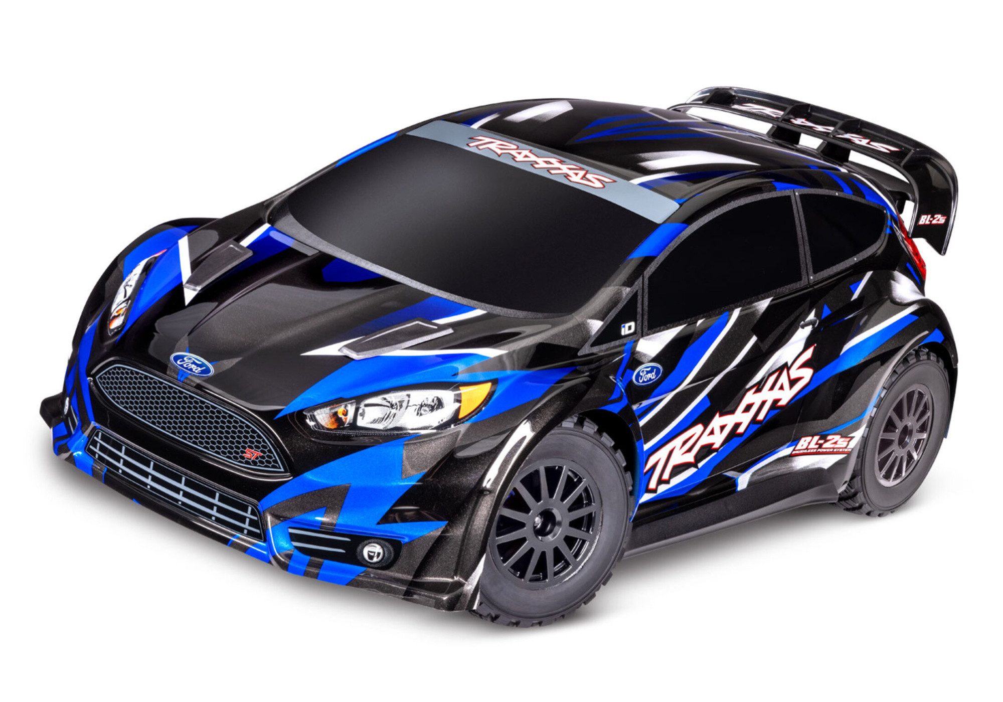 RC-Buggy Traxxas RC Ford Fiesta ST 4x4 Brushless 2S Rally RTR 1:10 blau