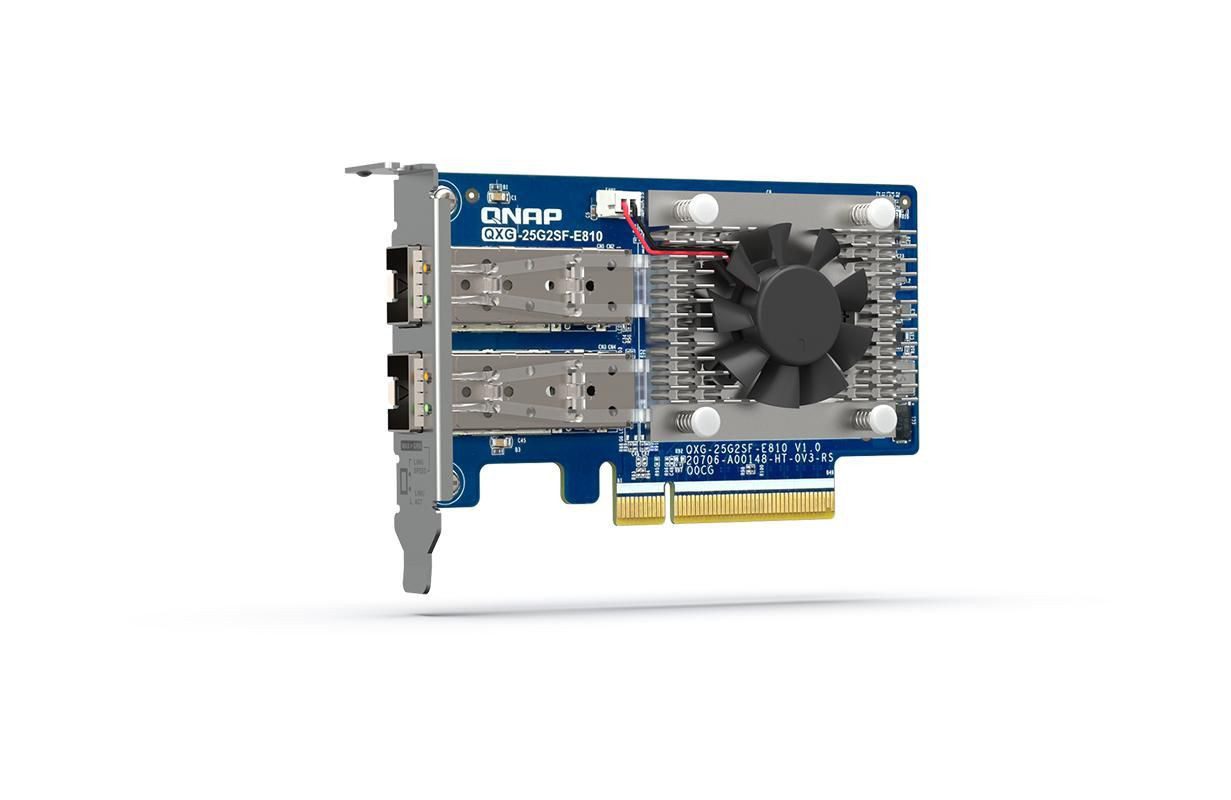 QNAP QXG-25G2SF-E810 Netzwerkadapter PCIe 25GBE SFP28 Netzwerk-Adapter