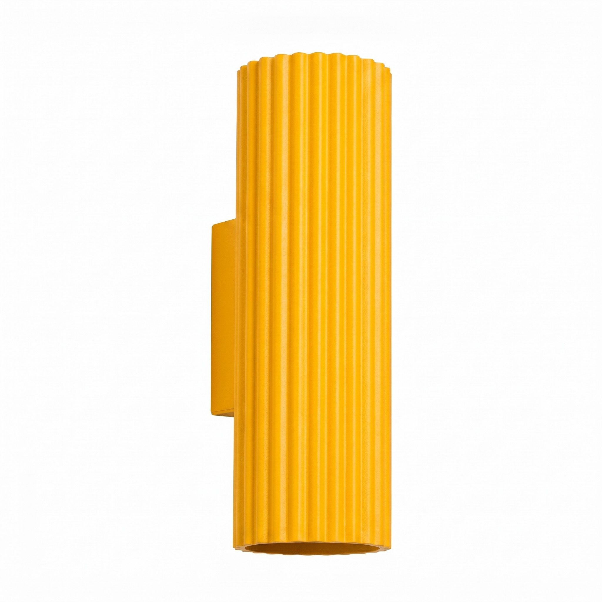 SOLLUX lighting Wandleuchte Wandleuchte KARBON 20 gelb, Nicht enthalten