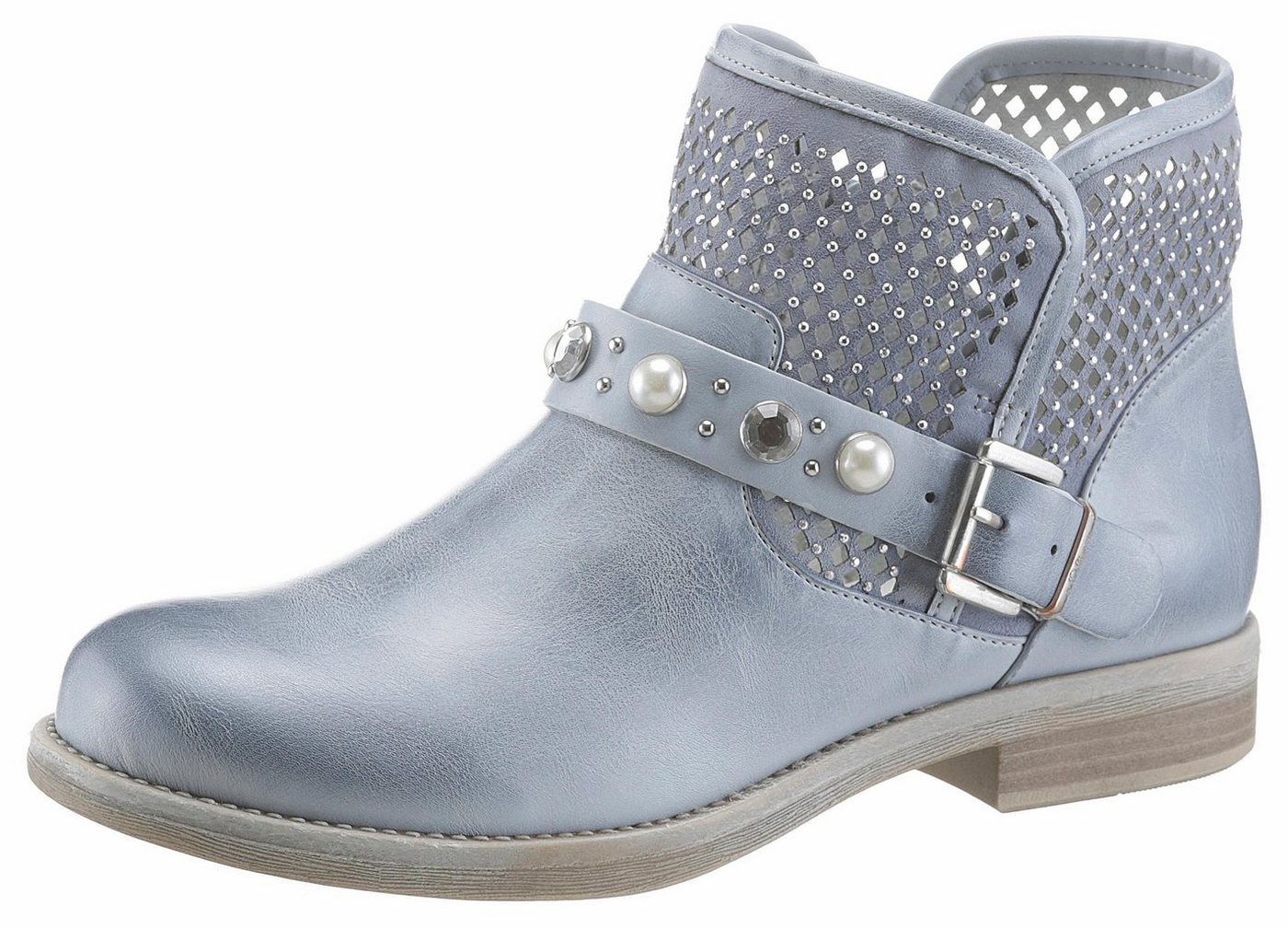 s.Oliver Sommerboots mit sommerlicher Lochung s.Oliver Sommerboots mit sommerlicher Lochung
