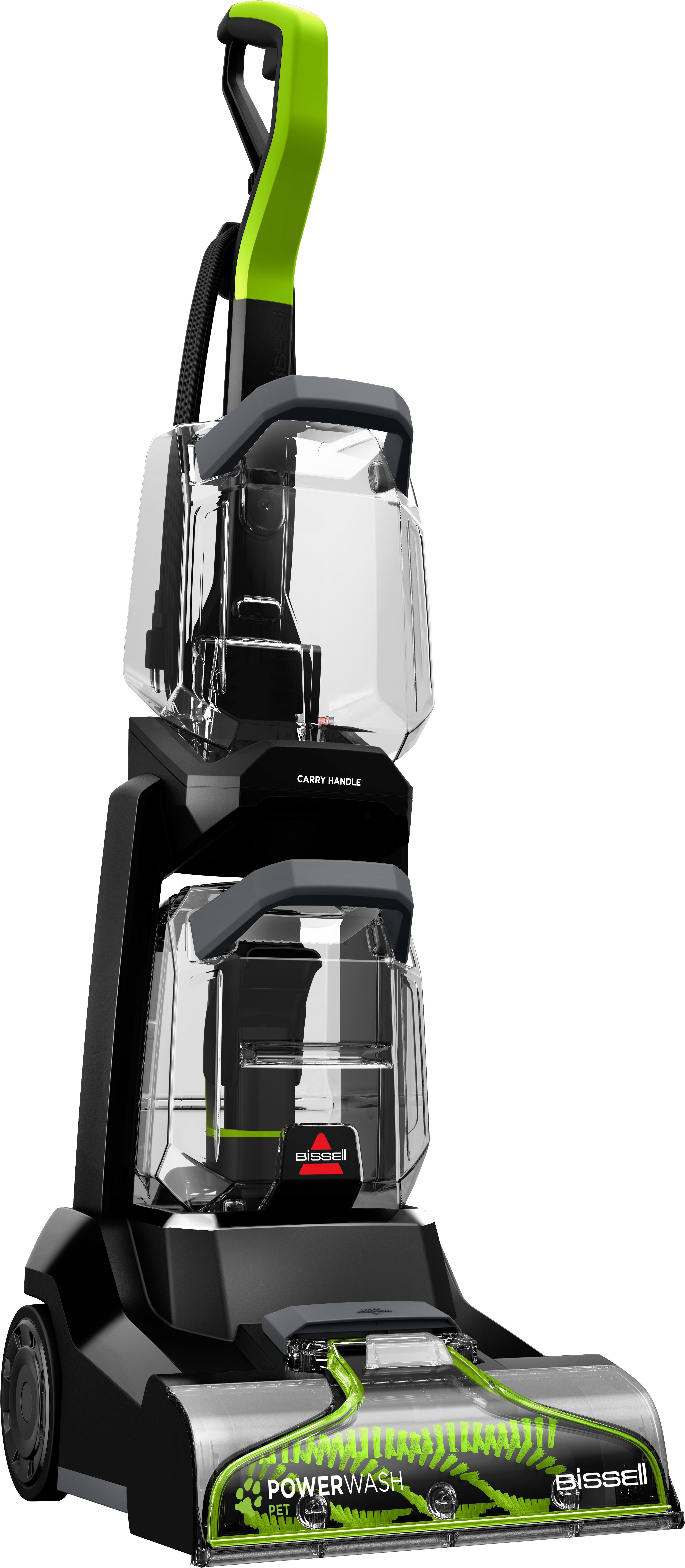 Bissell Wasch-Sauger 3878N, PowerWash™ ​Pet Teppichreiniger, 600W, Dual-Tank, 600 W, beutellos, reinigt Haustierflecken auf Teppichboden, Polster, Treppe