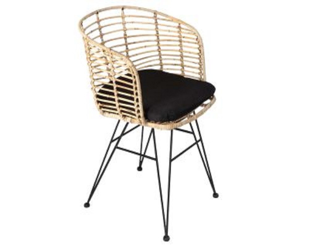 SAM® Esszimmerstuhl Mombasa, Trendiger Rattanstuhl, geflochtenes günstig online kaufen