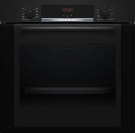 BOSCH Einbaubackofen Serie 4 HBA3340B0, mit Teleskopauszug mit Stoppfunktion, ecoClean Direct