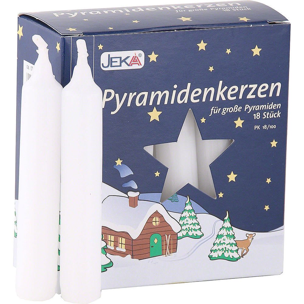Ebersbacher Kerzenfabrik Weihnachtspyramide Hochwertige Pyramidenkerzen wei günstig online kaufen