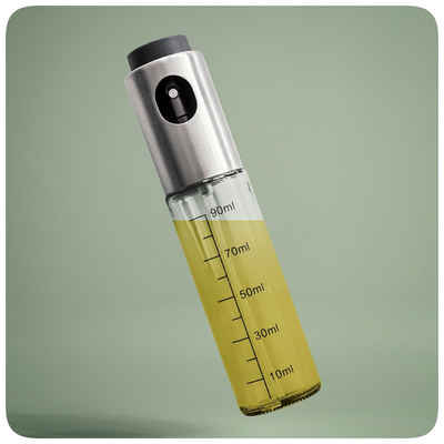 PRECORN Ölspender Ölsprüher Flasche 100 ml Sprühflasche Ölspender Transparent Ölspray