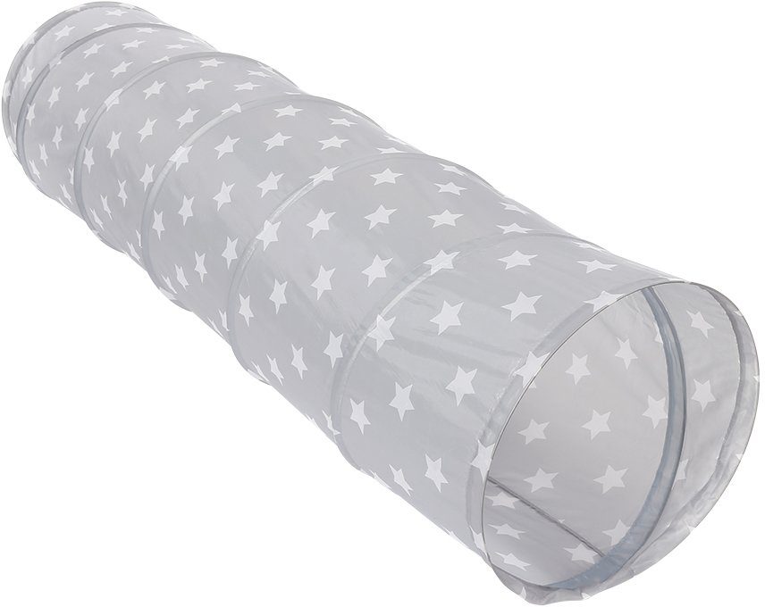 Knorrtoys® Spieltunnel Grey White Stars günstig online kaufen