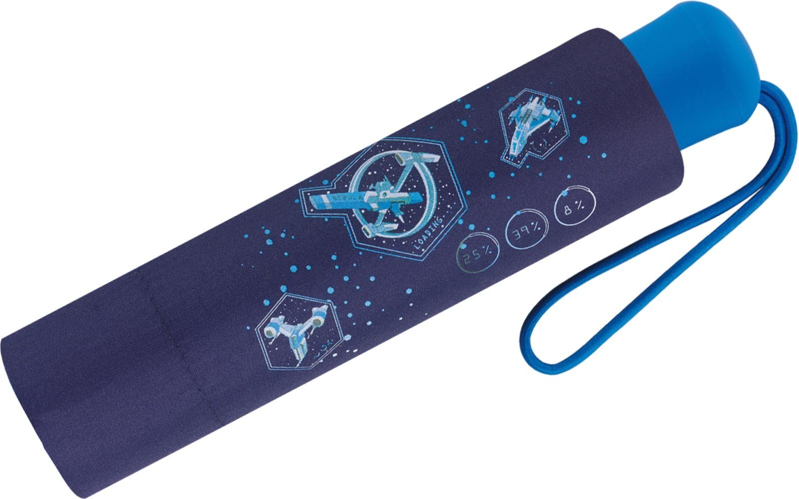 Scout Mini extra reflektierend gemacht Taschenregenschirm für Kinderschirm leicht bedruckt, Kinder