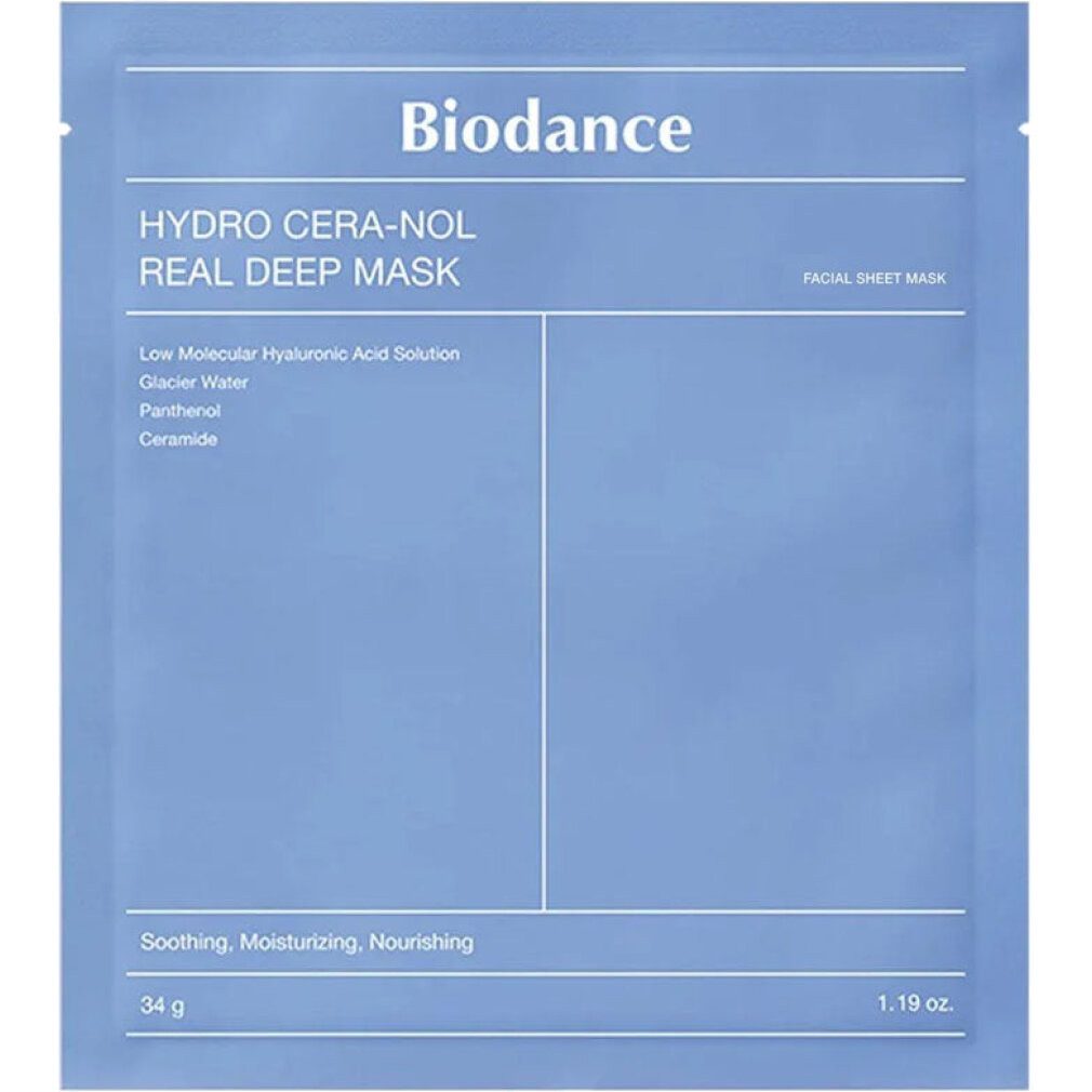 Biodance Gesichtsmaske Tief hydratisierende Gesichtsmaske Hydro Cera-NOL (Real Deep Mask)