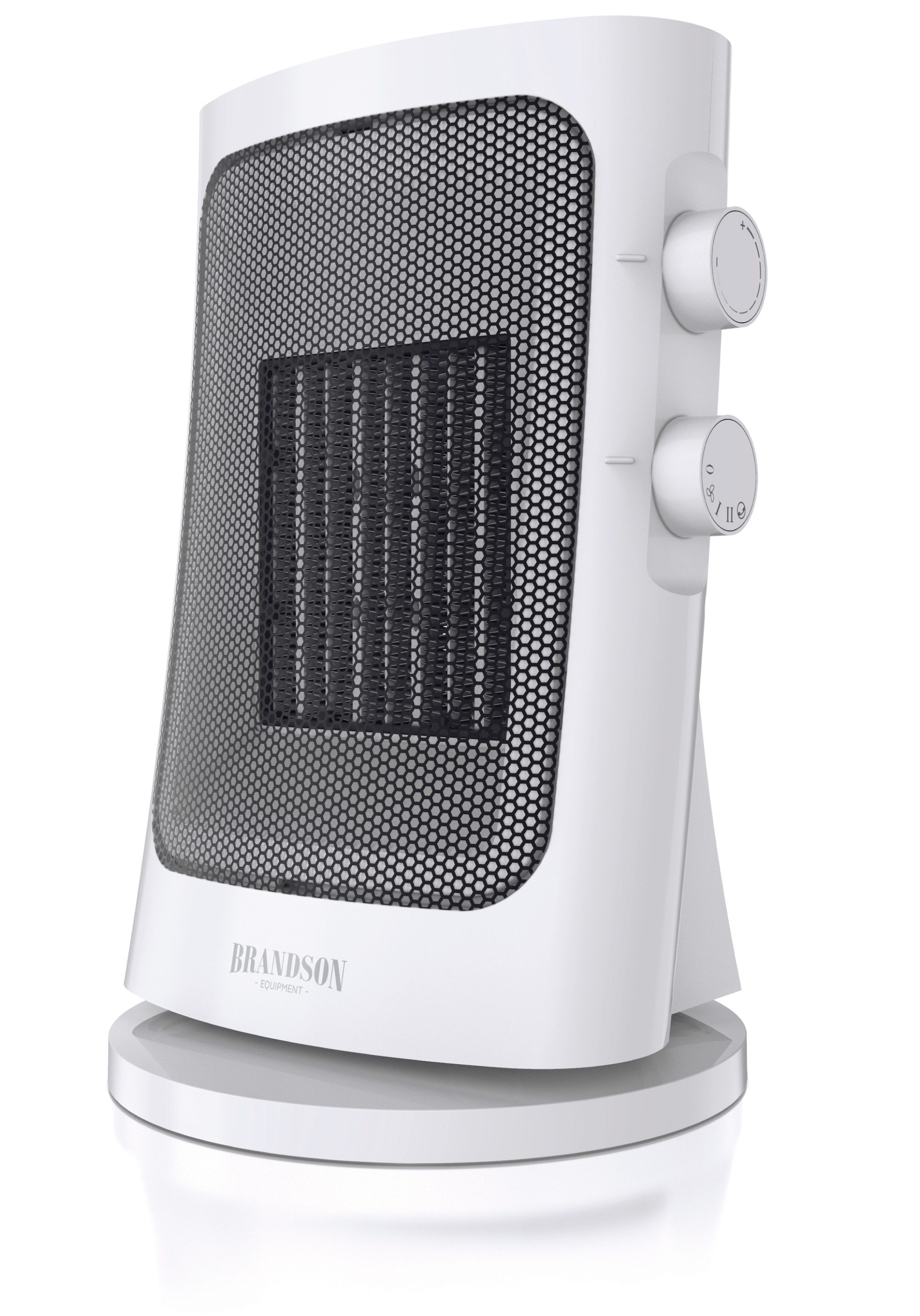 Brandson Keramikheizlüfter, 1500 W, Keramik Heizlüfter, Tragegriff, Oszillation, Badezimmer Heizung